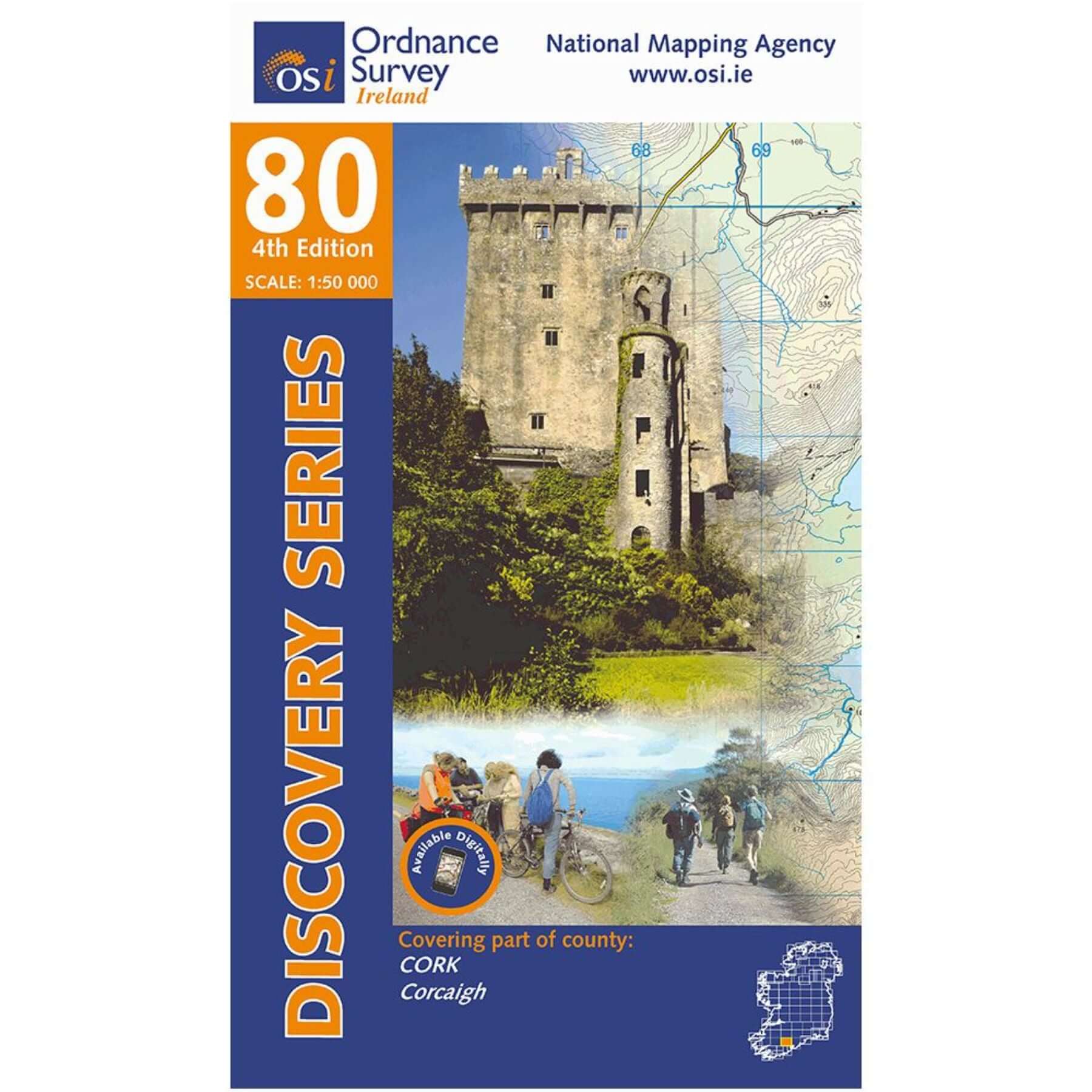 Discovery Series 80 - Cork Map