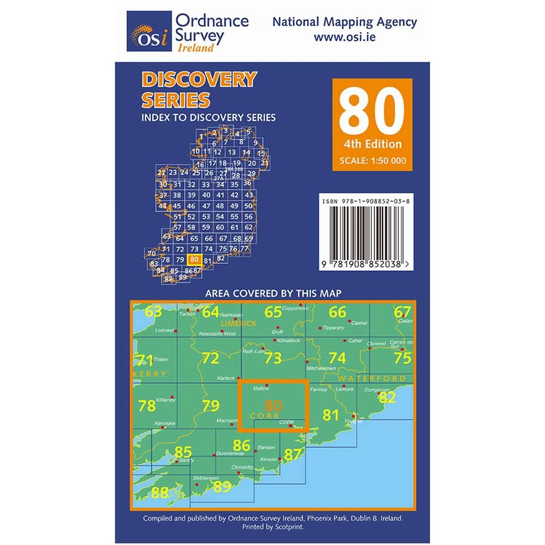 Discovery Series 80 - Cork Map - Image 2