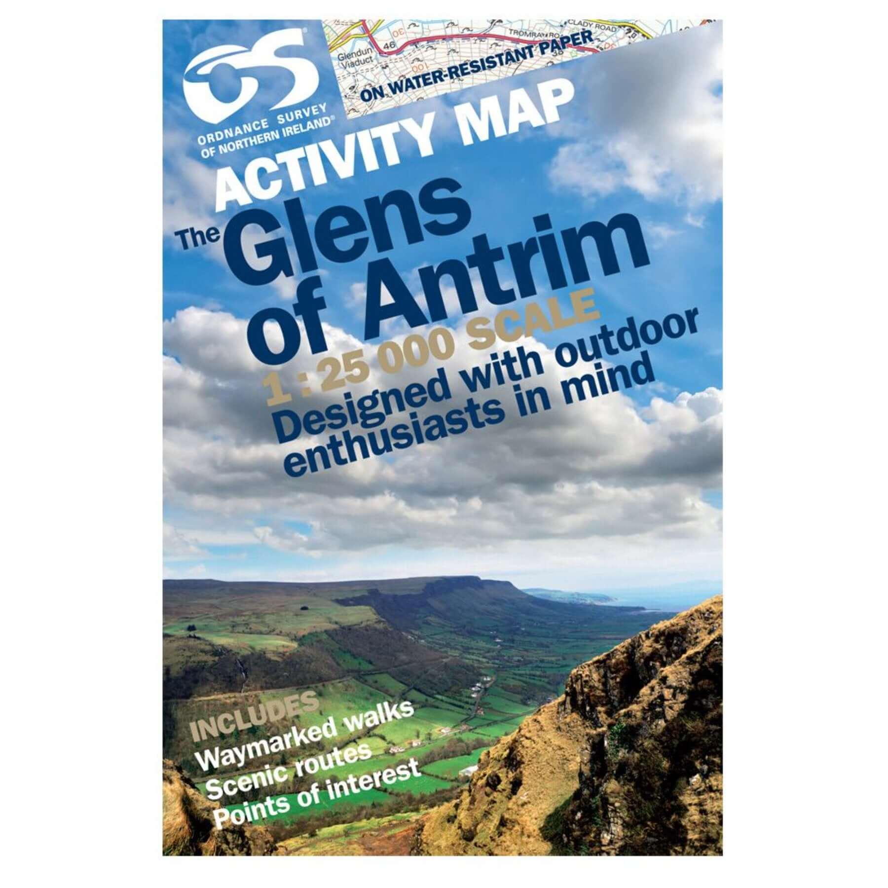 Glens Of Antrim - Activity Map