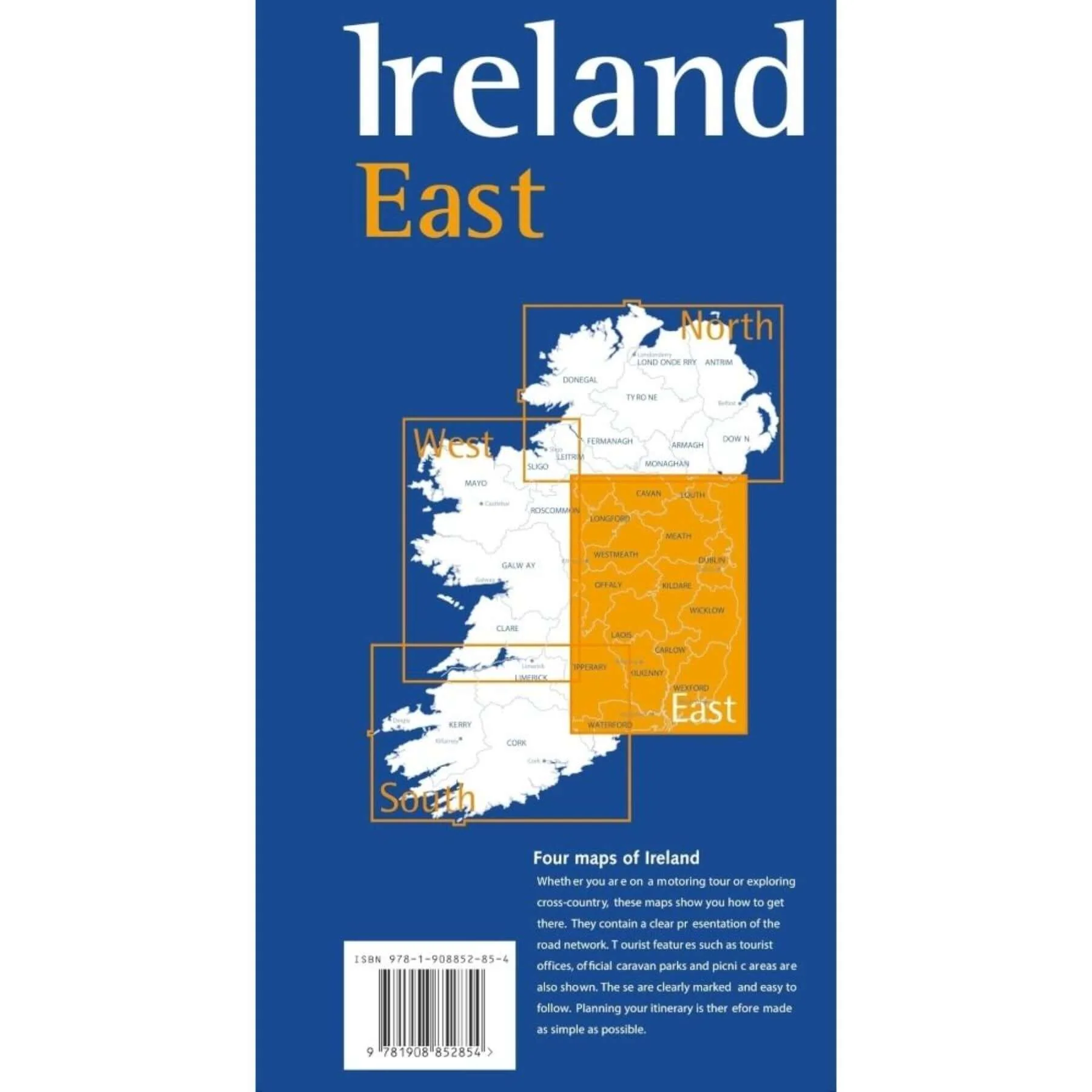 Holiday Map 3 - Ireland East - Image 2