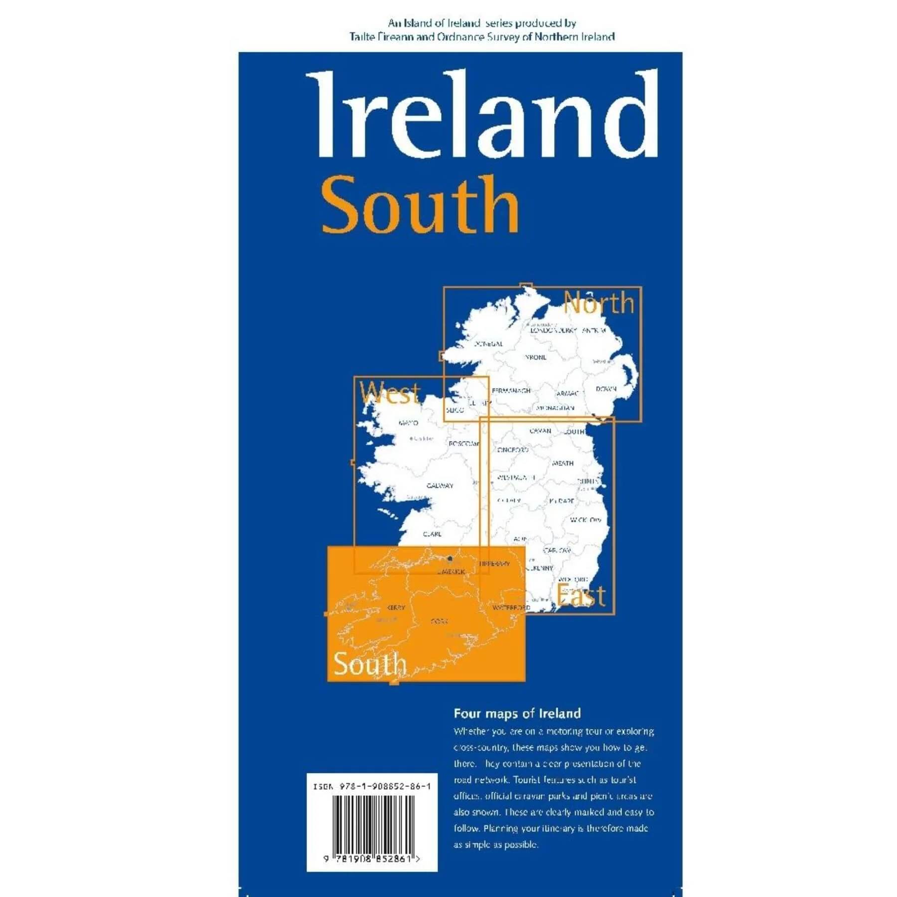 Holiday Map 4 - Ireland South - Image 2
