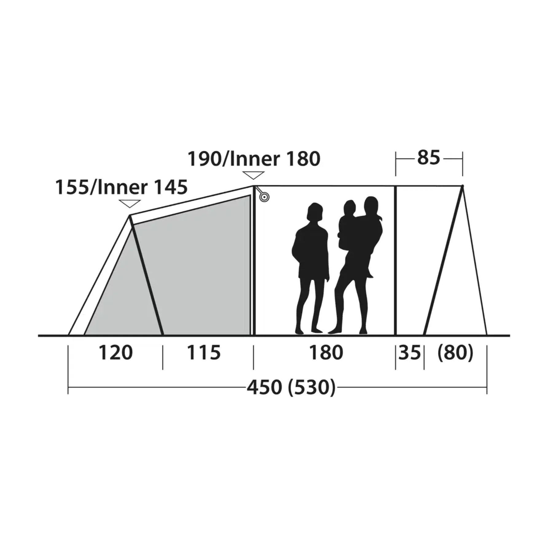 Durango 4 4-Person Family Tent - Image 3