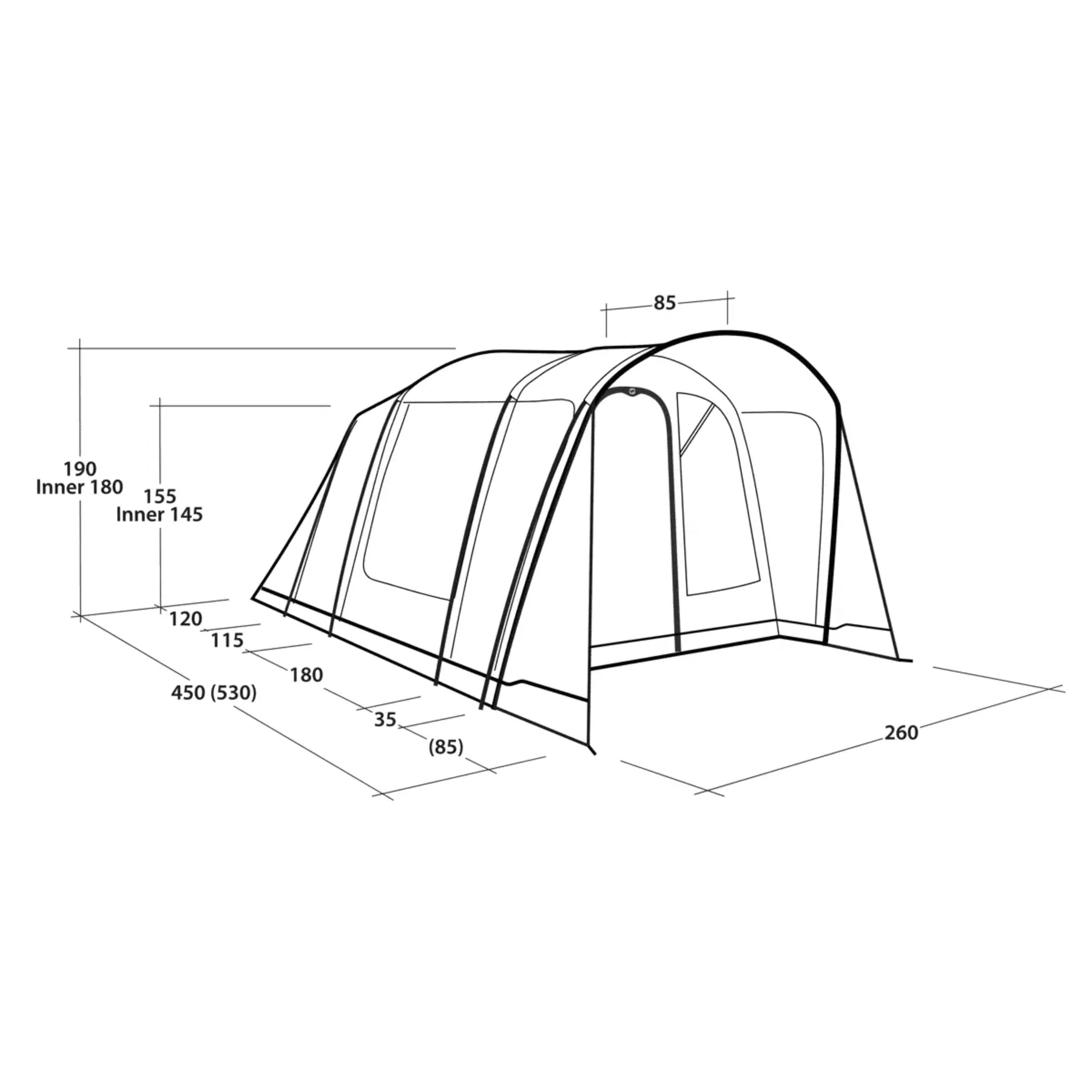 Durango 4 4-Person Family Tent - Image 5