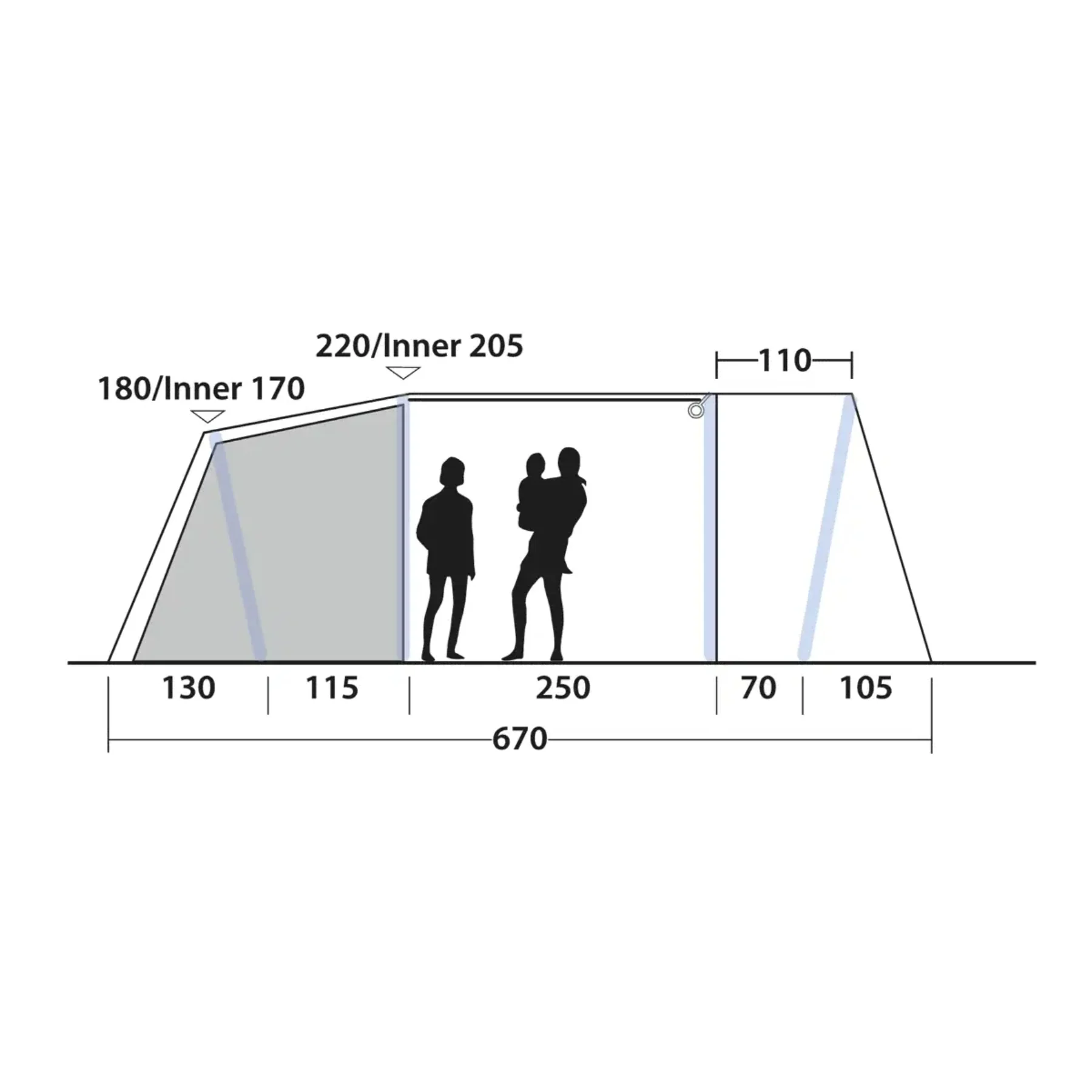 Sacramento 6 Air 6-Person Tent - Image 3