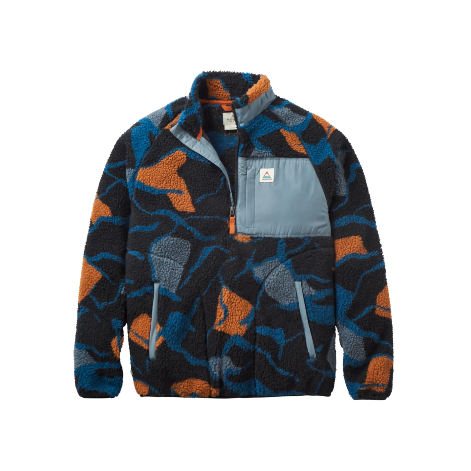 Men's Offroad Recycled Sherpa Half Zip Fleece
