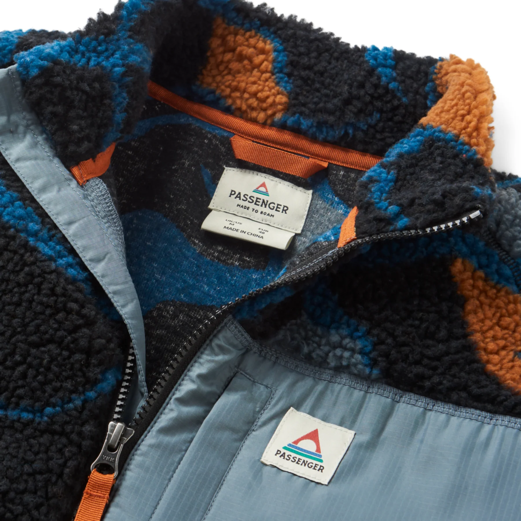 Men's Offroad Recycled Sherpa Half Zip Fleece - Image 6