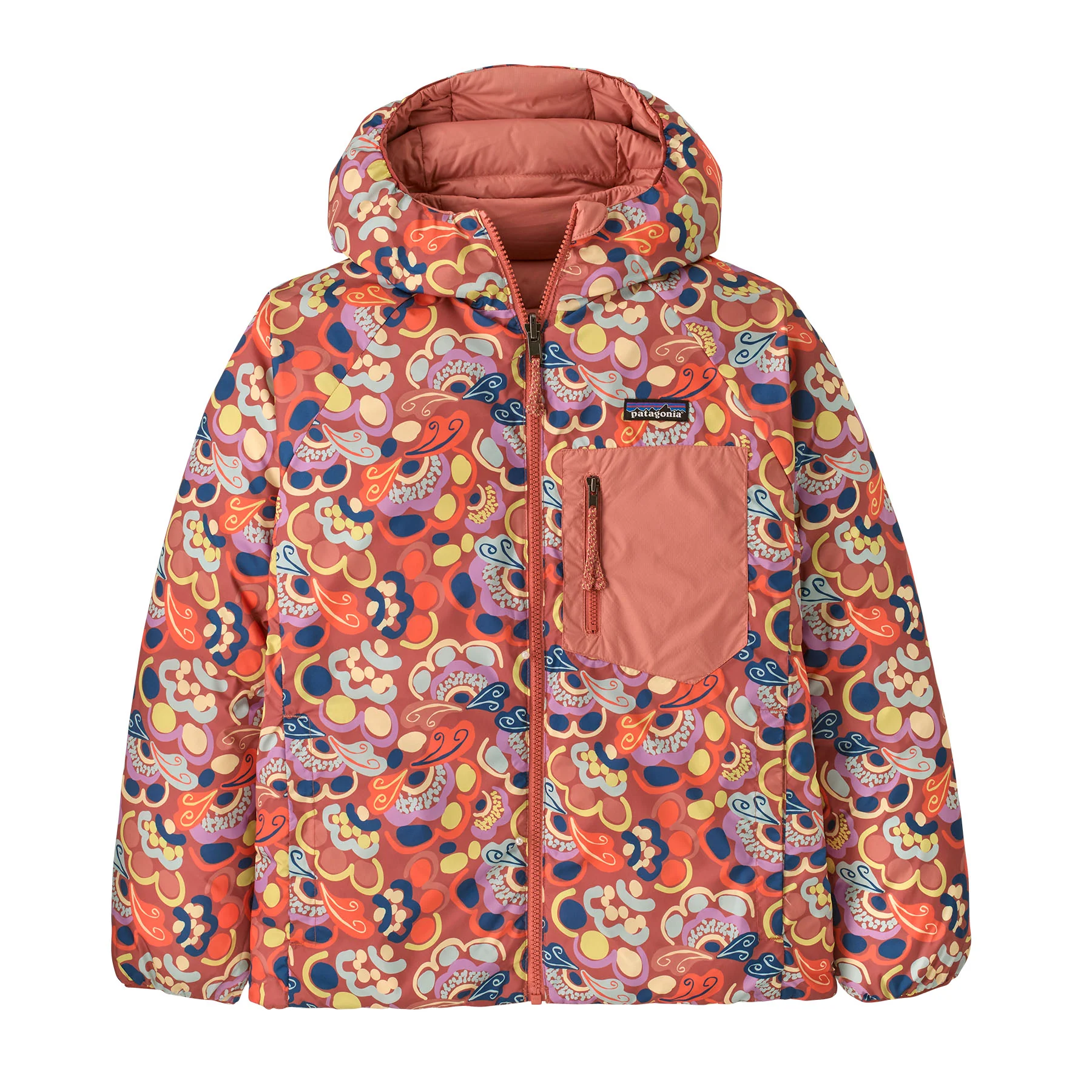 Kids' Reversible Down Sweater Hooded Jacket - Image 7