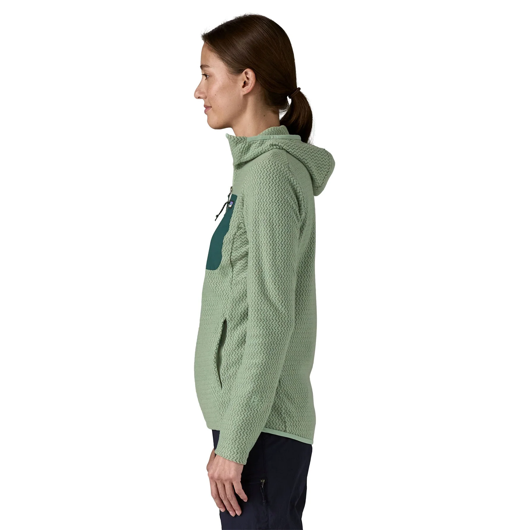 Women's R1 Air Full-Zip Hooded Fleece Jacket - Image 16