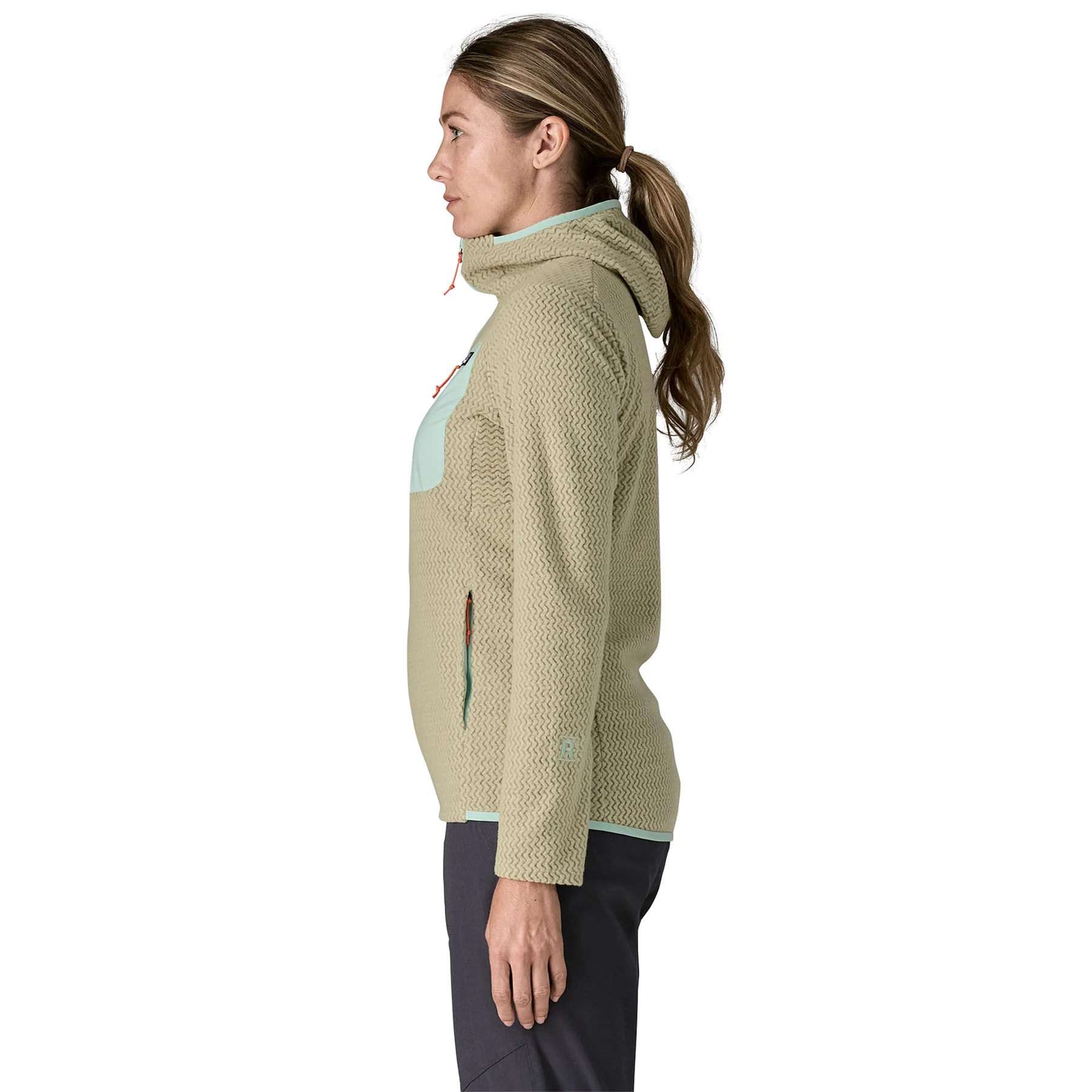Women's R1 Air Full-Zip Hooded Fleece Jacket - Image 3