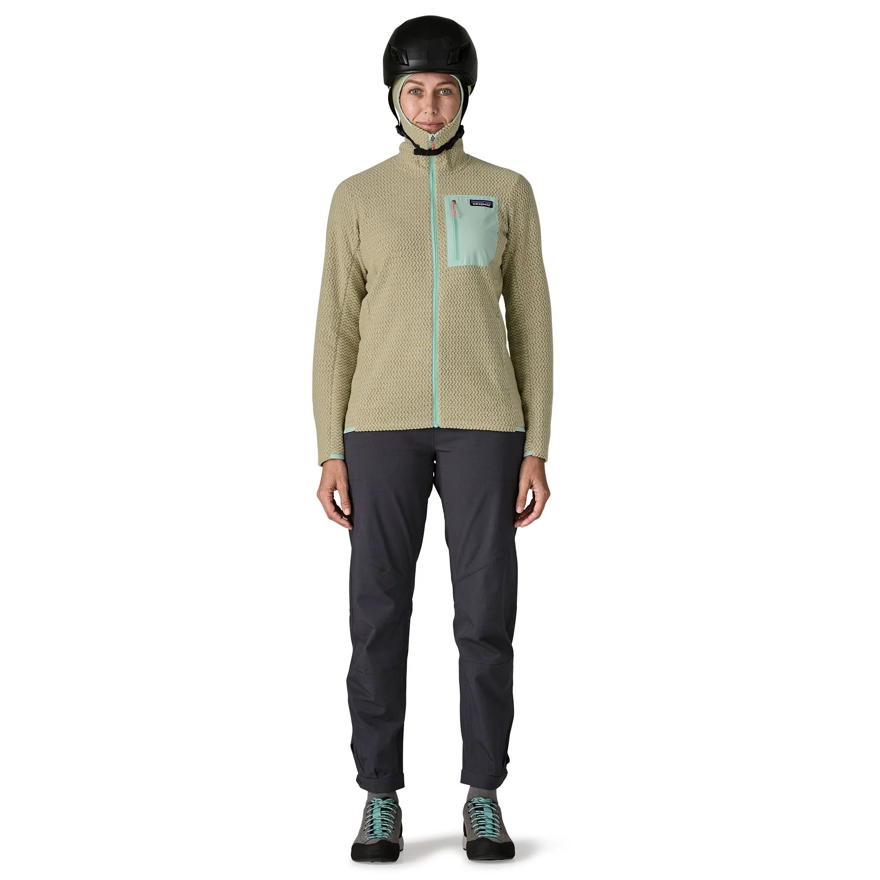 Women's R1 Air Full-Zip Hooded Fleece Jacket - Image 4