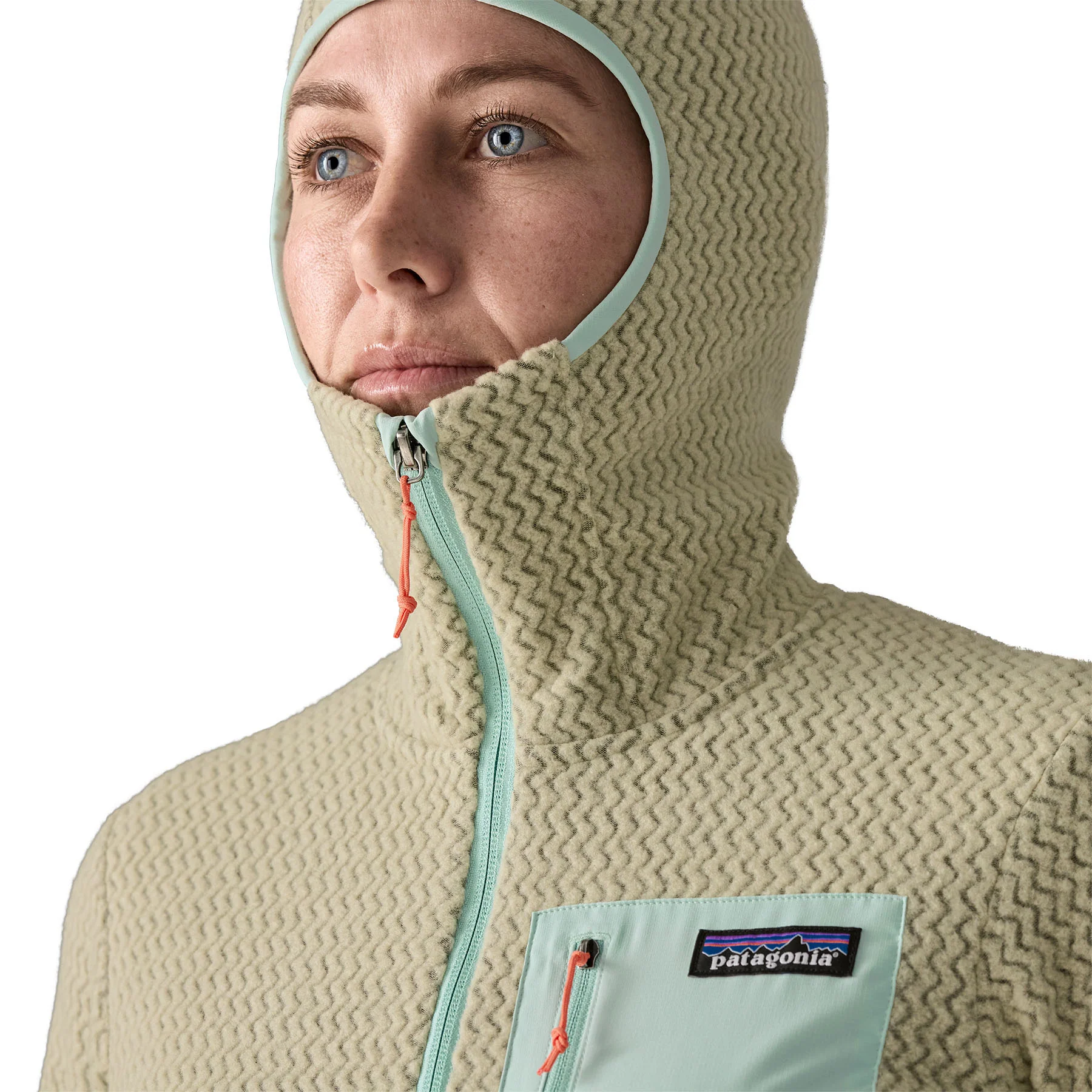 Women's R1 Air Full-Zip Hooded Fleece Jacket - Image 7
