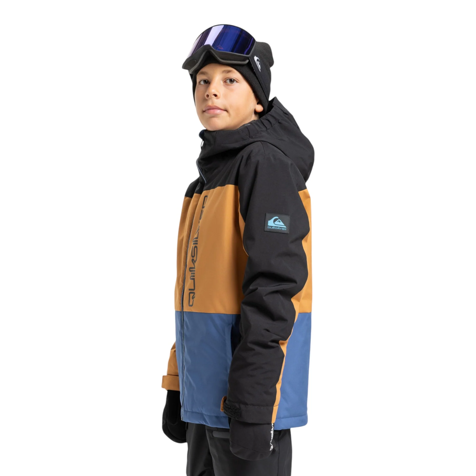 Boys' Side Hit Block Ski Jacket - Image 3