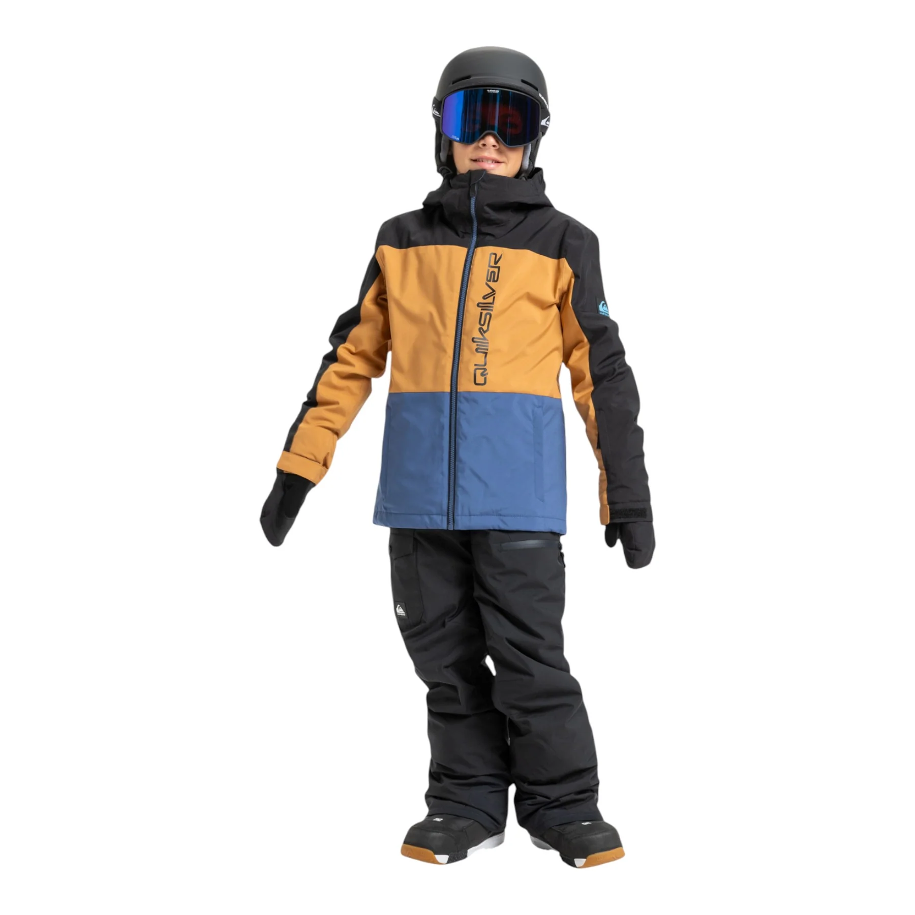 Boys' Side Hit Block Ski Jacket - Image 4