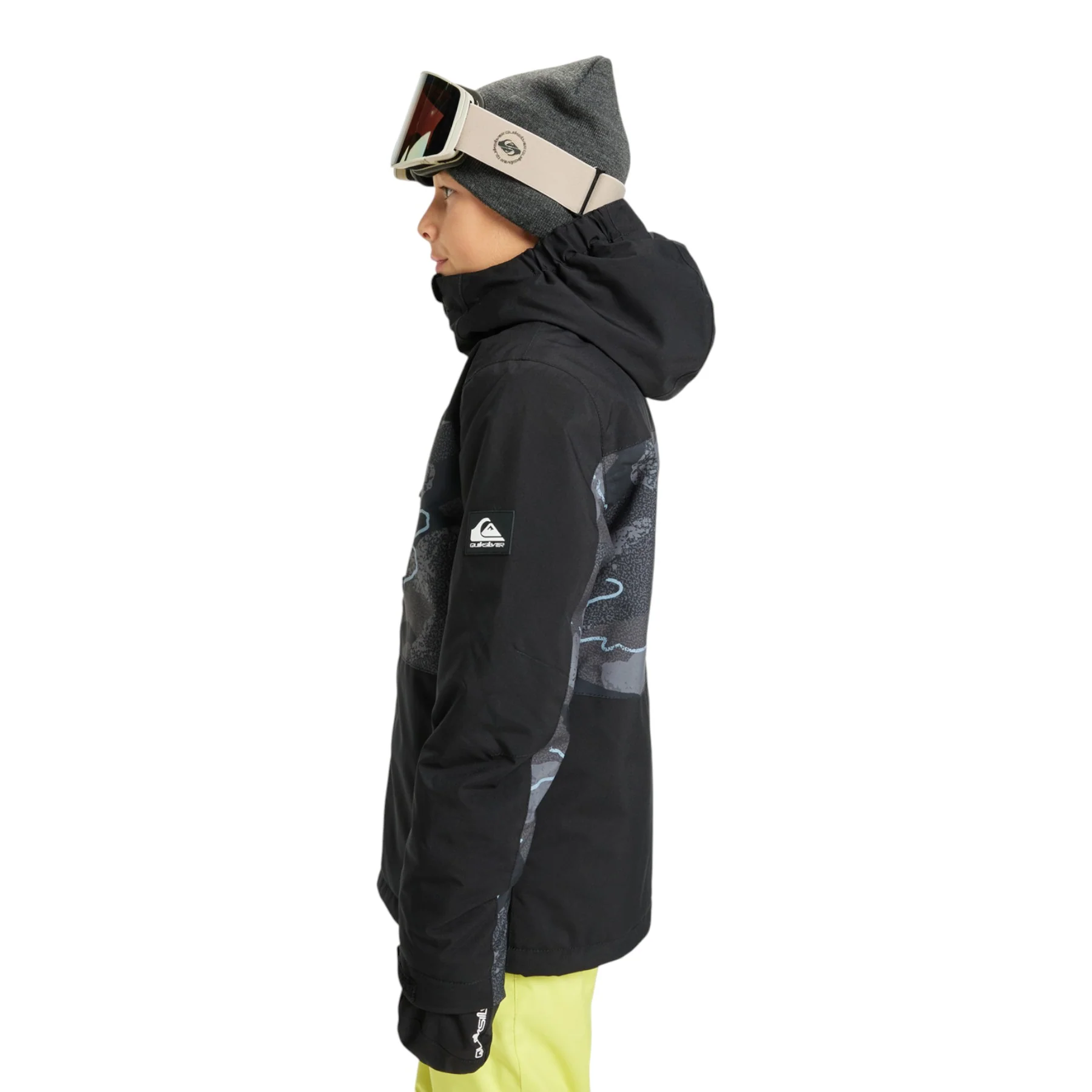 Boys' Side Hit Printed Ski Jacket - Image 3