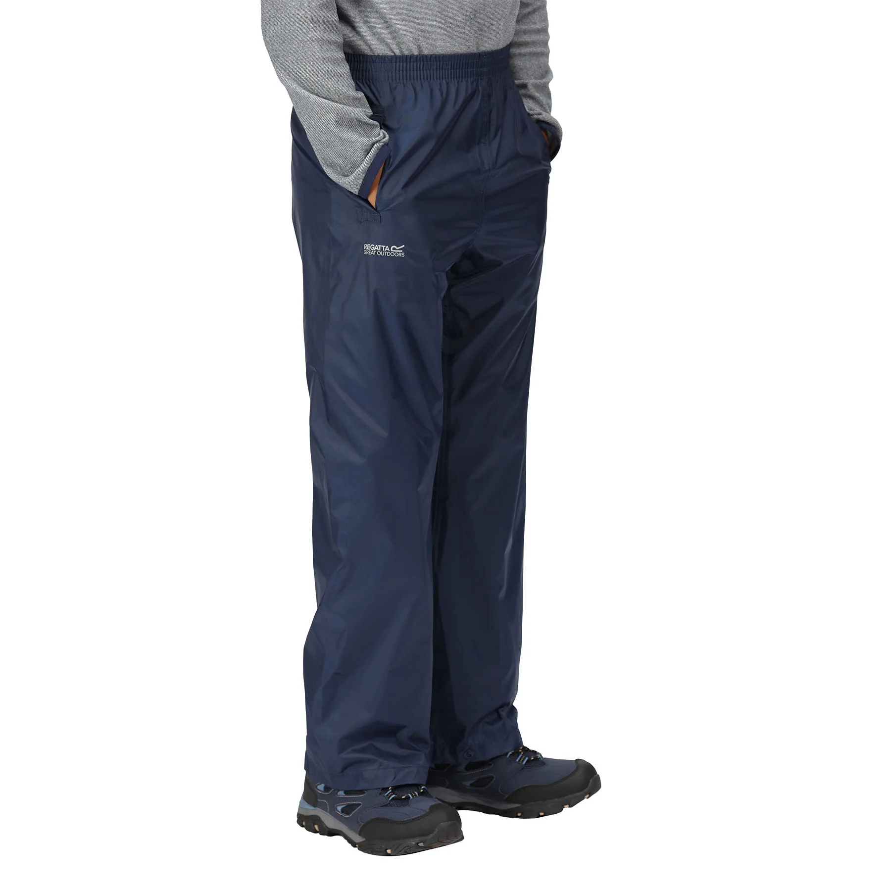 Kids' Pack-It Waterproof Overtrousers - Image 3