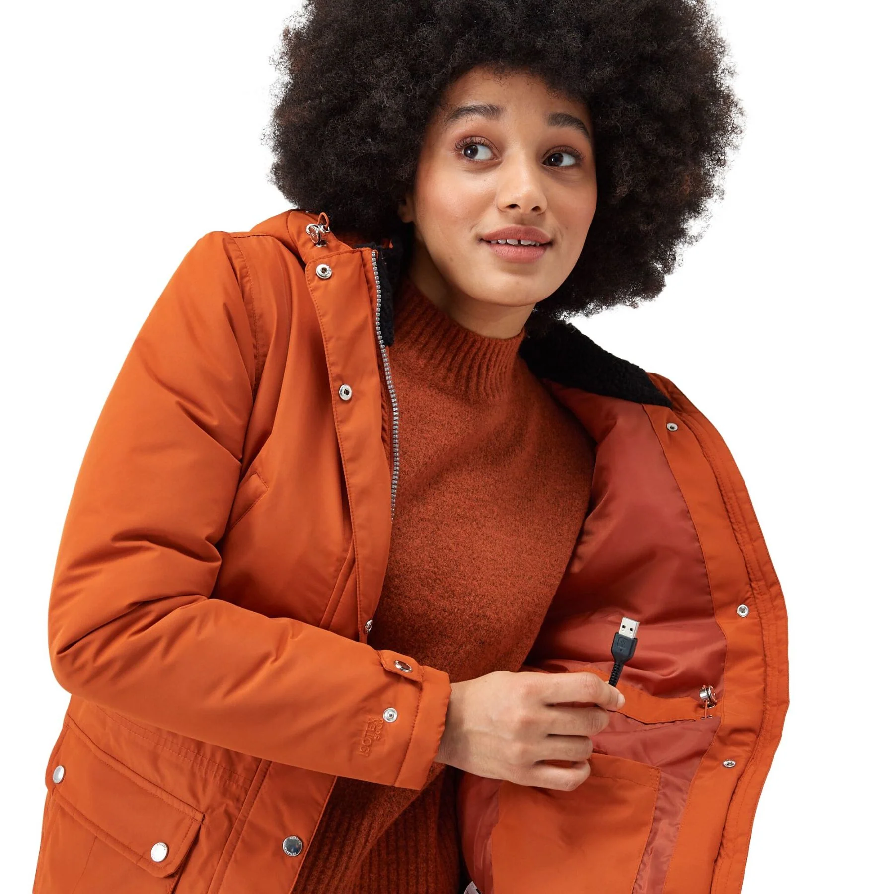 Women's Voltera Heated Parka Jacket - Image 4