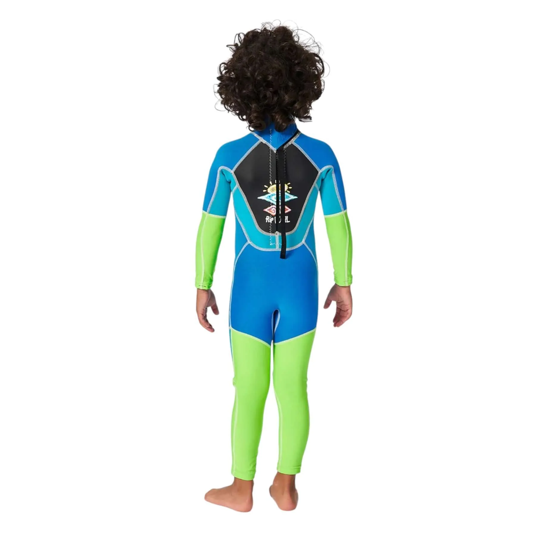Kids' Groms Omega Back Zip Easy Off Wetsuit - Image 2