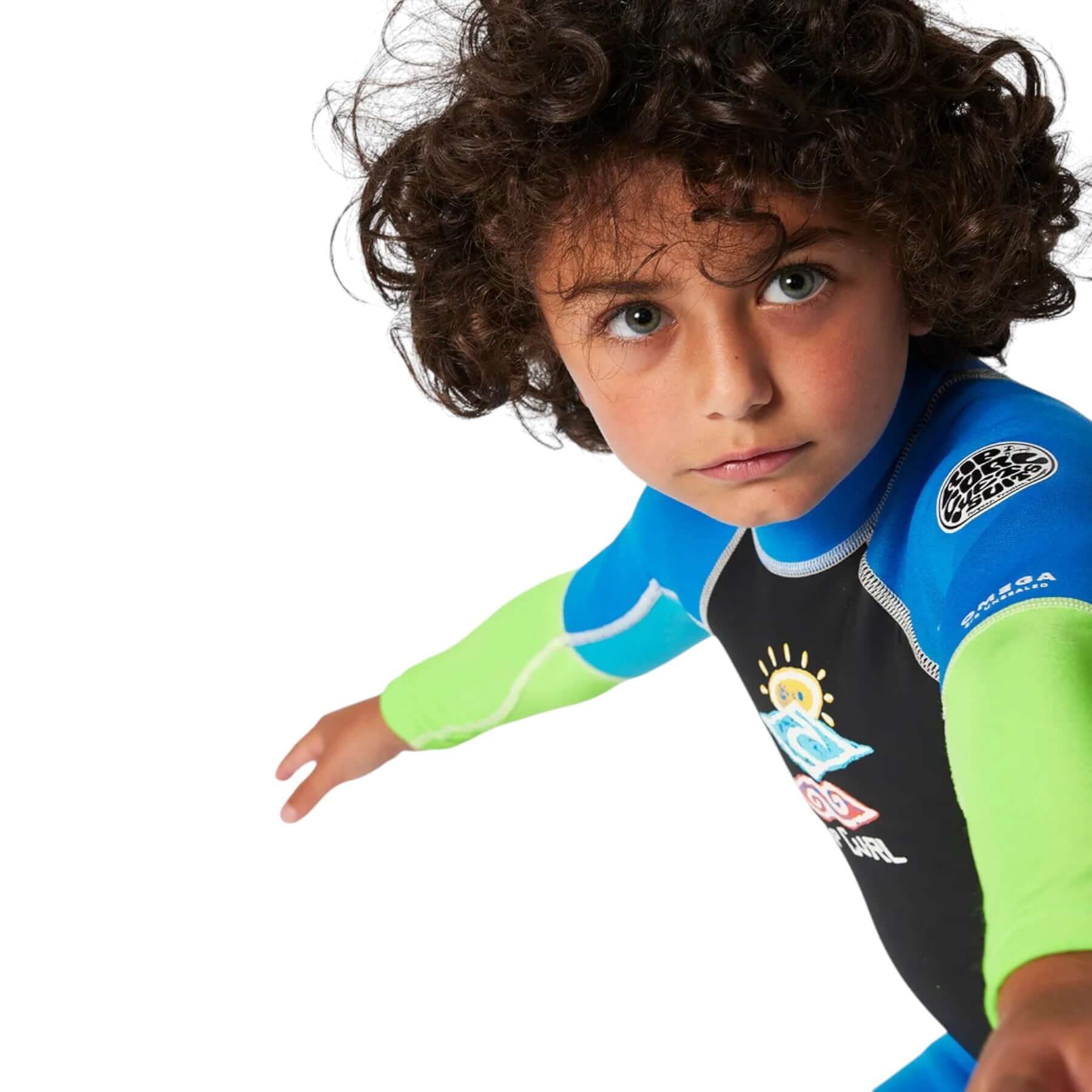 Kids' Groms Omega Back Zip Easy Off Wetsuit - Image 4