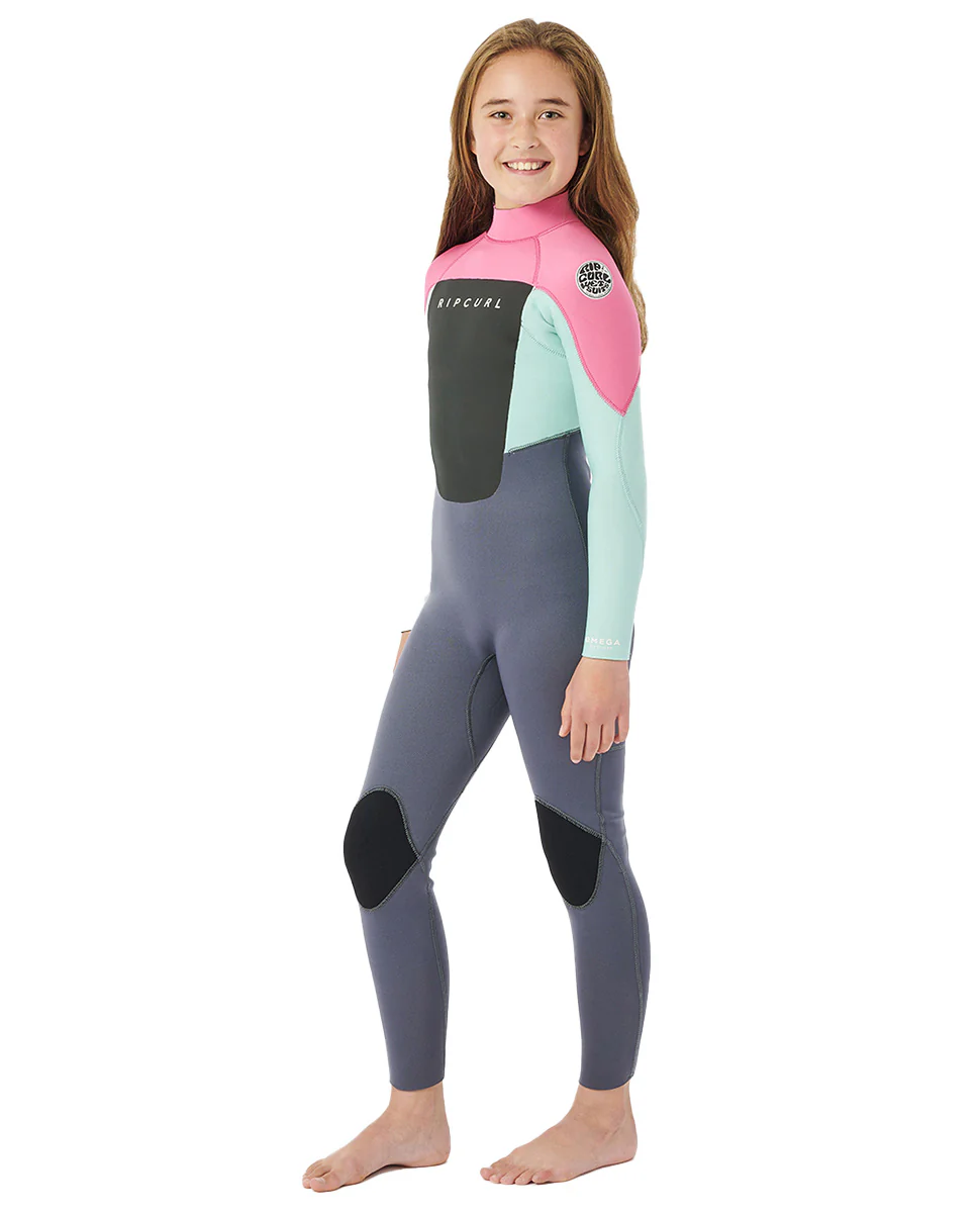 Kids' Omega 3/2 Back Zip Wetsuit - Image 3