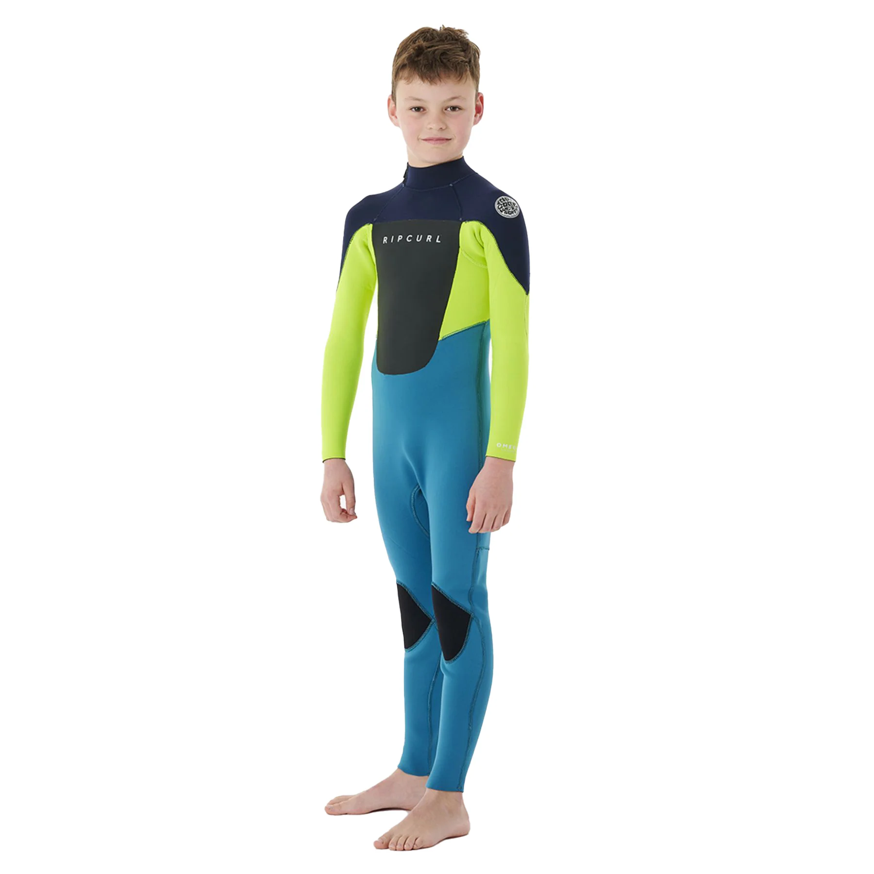 Kids' Omega 3/2 Back Zip Wetsuit - Image 8