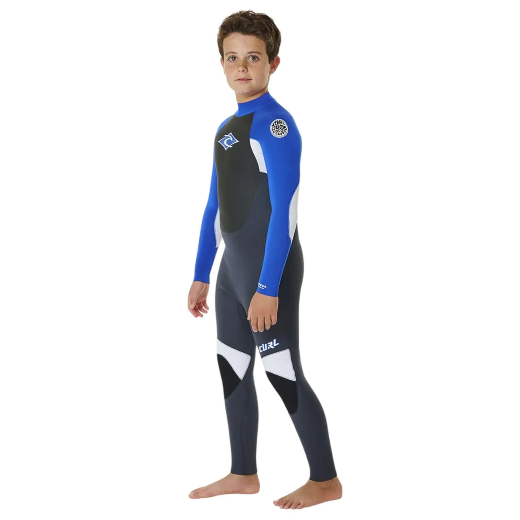 Kids' Omega 3/2 GB Back Zip Wetsuit - Image 8