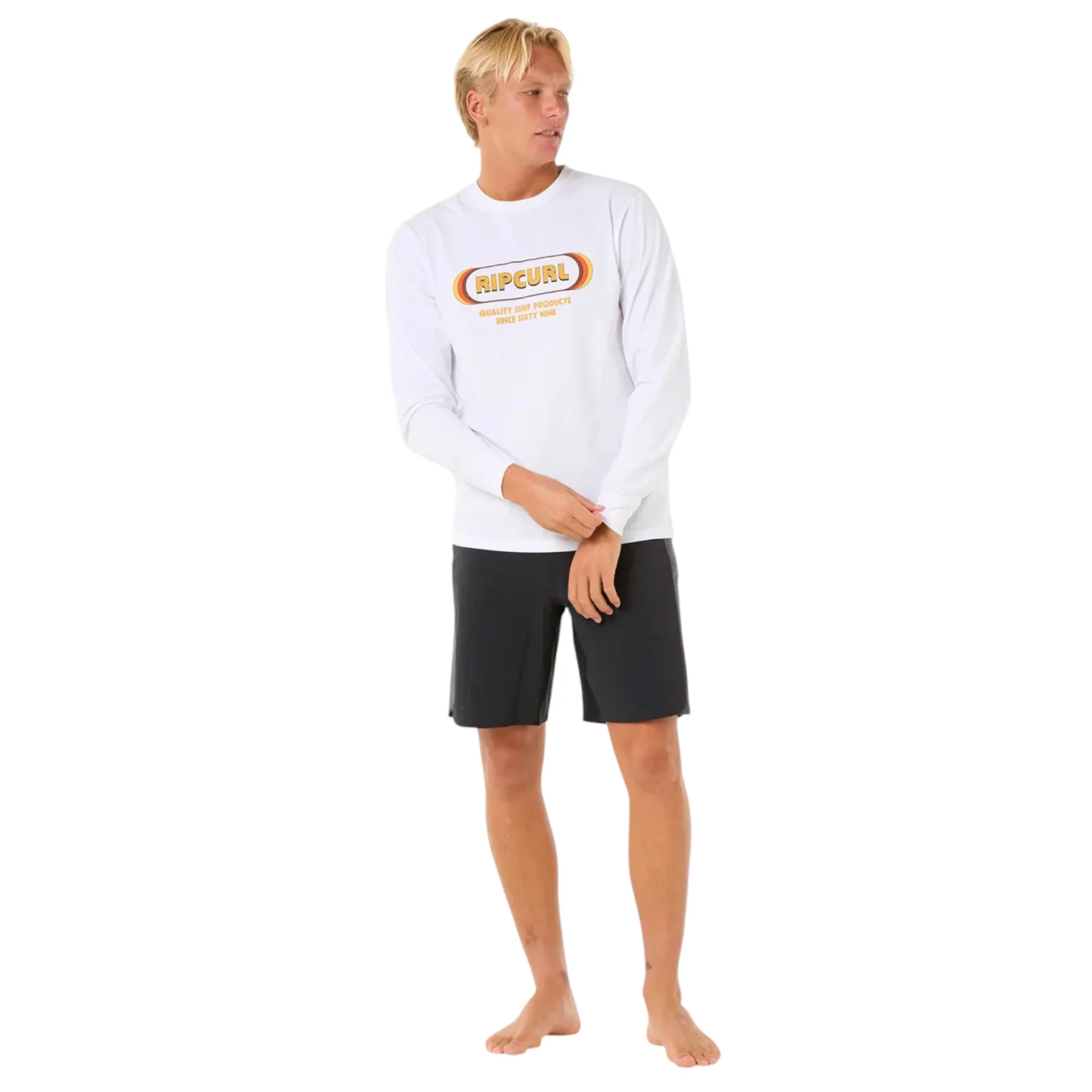 Men's Icons Of Surf UPF Long Sleeve Rash Vest - Image 8