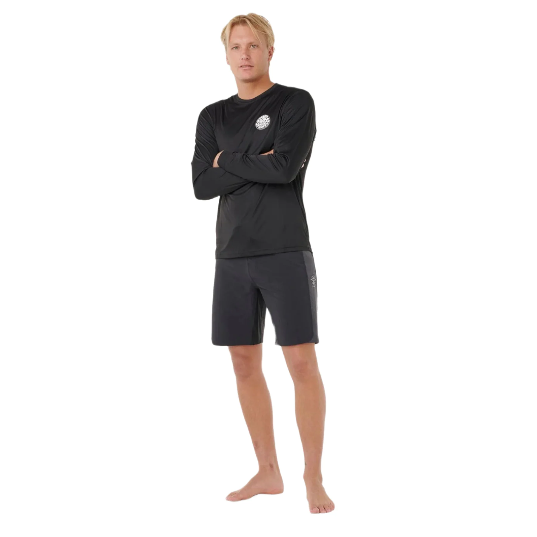 Men's Icons Of Surflite UPF Long Sleeve Rash Vest - Image 4