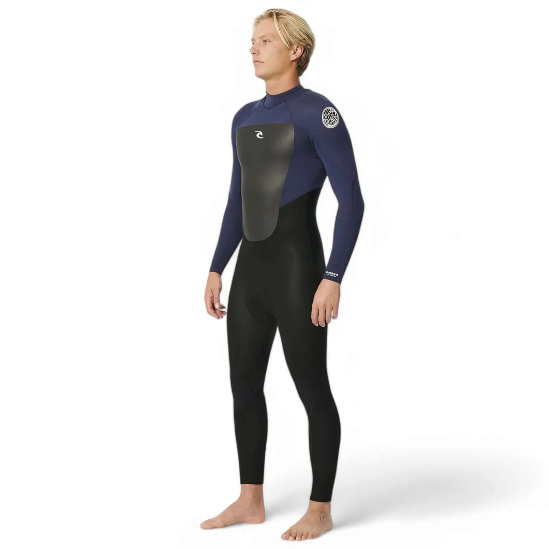 Men's Omega 3/2 GB Back Zip Steamer Wetsuit - Image 3