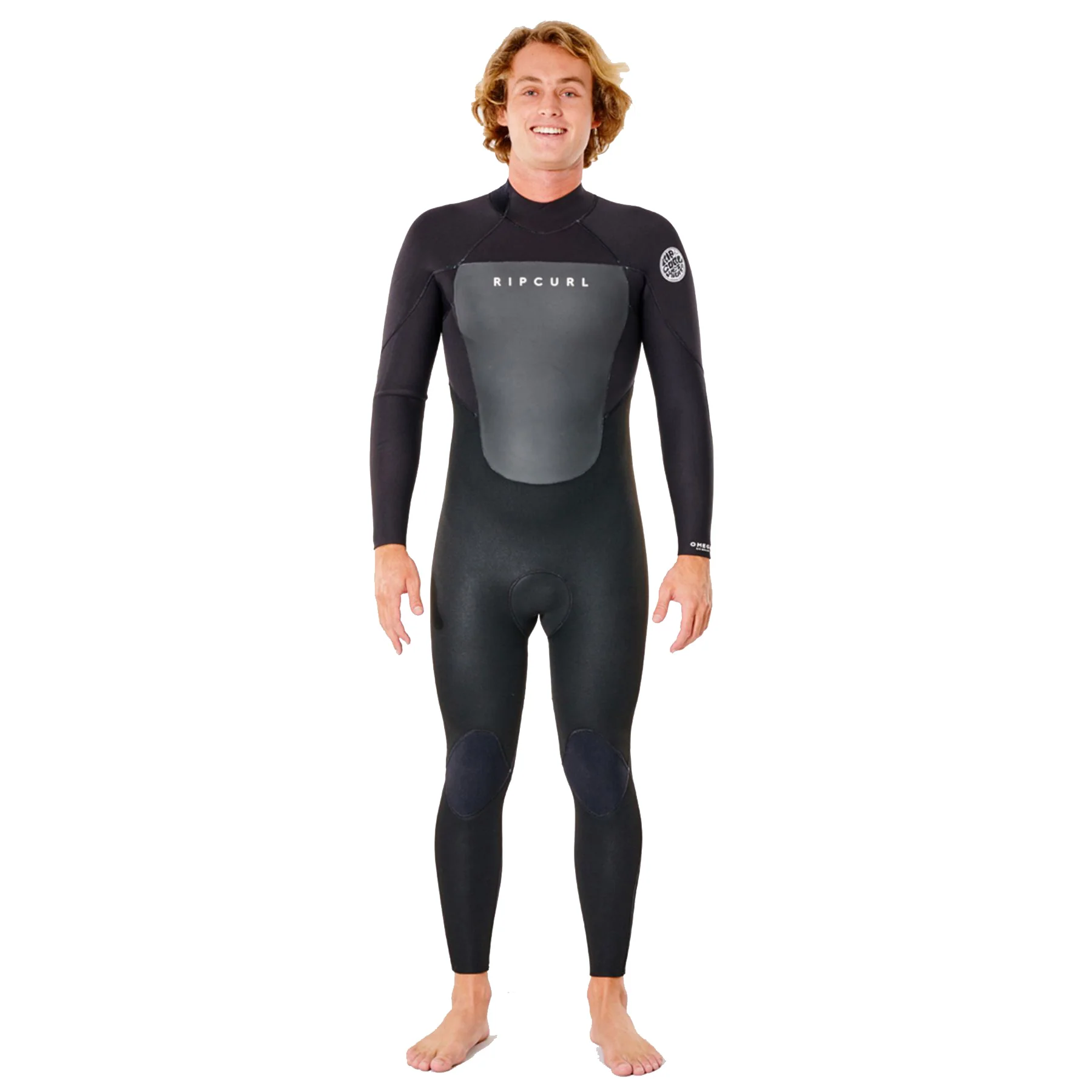 Men's Omega 3/2mm Steamer Back Zip Wetsuit - Image 8