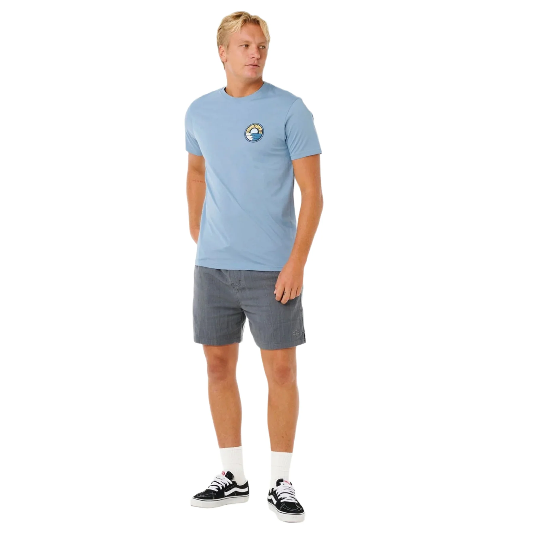 Men's Pacific Rinse Stacked T-Shirt - Image 10