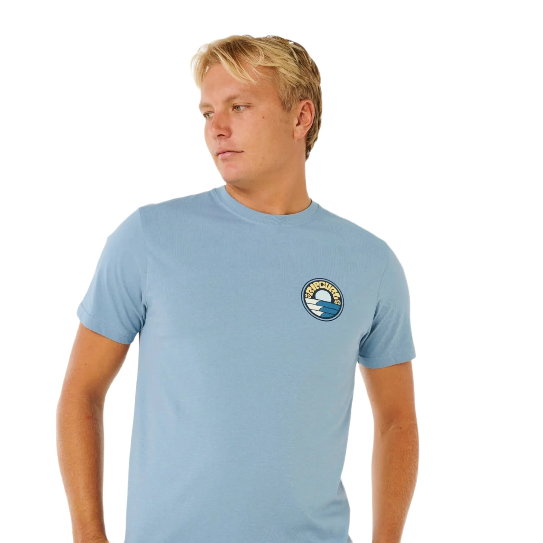 Men's Pacific Rinse Stacked T-Shirt - Image 9