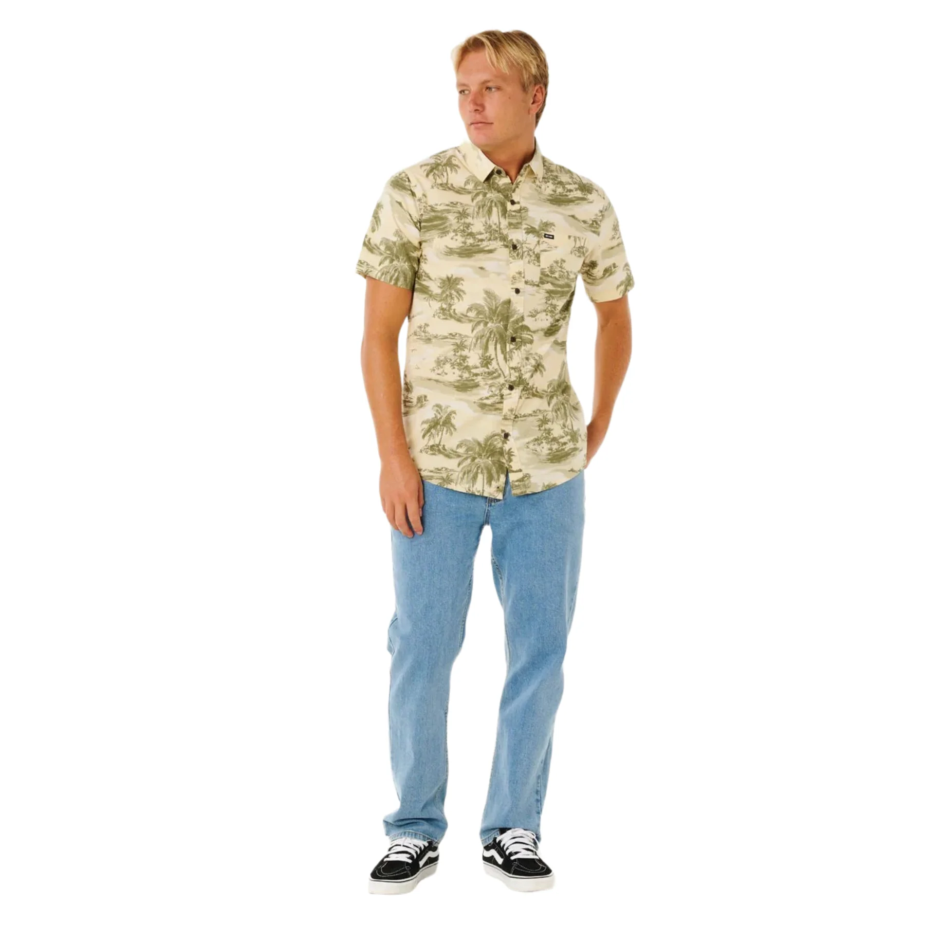Men's Sessions Short Sleeve Button Shirt - Image 4
