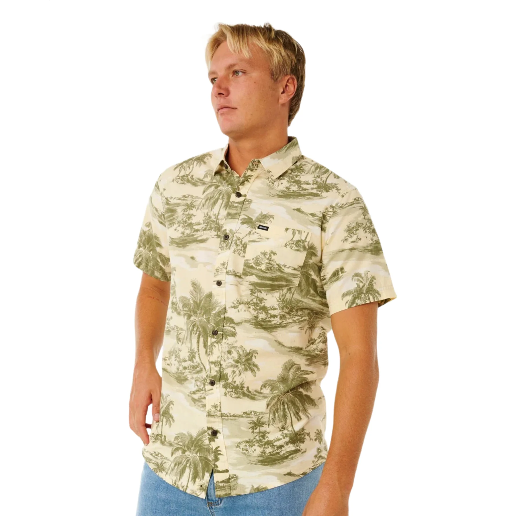 Men's Sessions Short Sleeve Button Shirt - Image 5