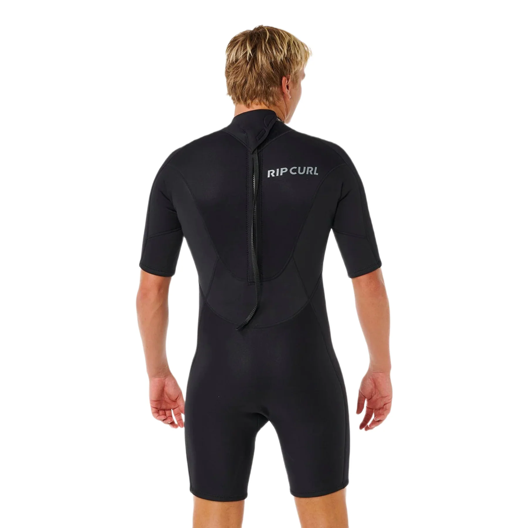 Men's Trad Back Zip Short Sleeve Spring 22 Flat Lock Wetsuit - Image 2