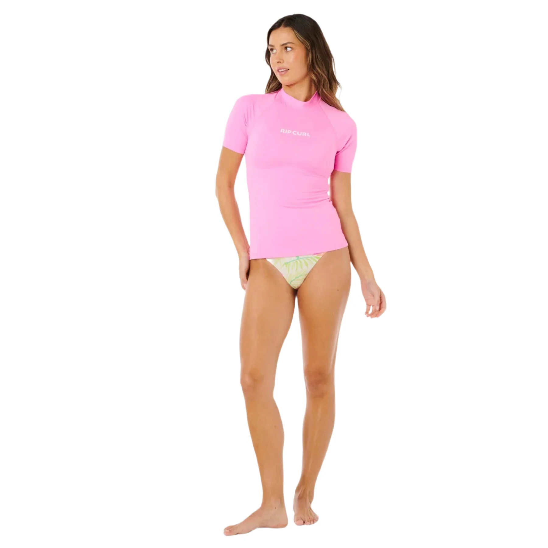Women's Molokai Short Sleeve Solid UPF Rashguard - Image 3