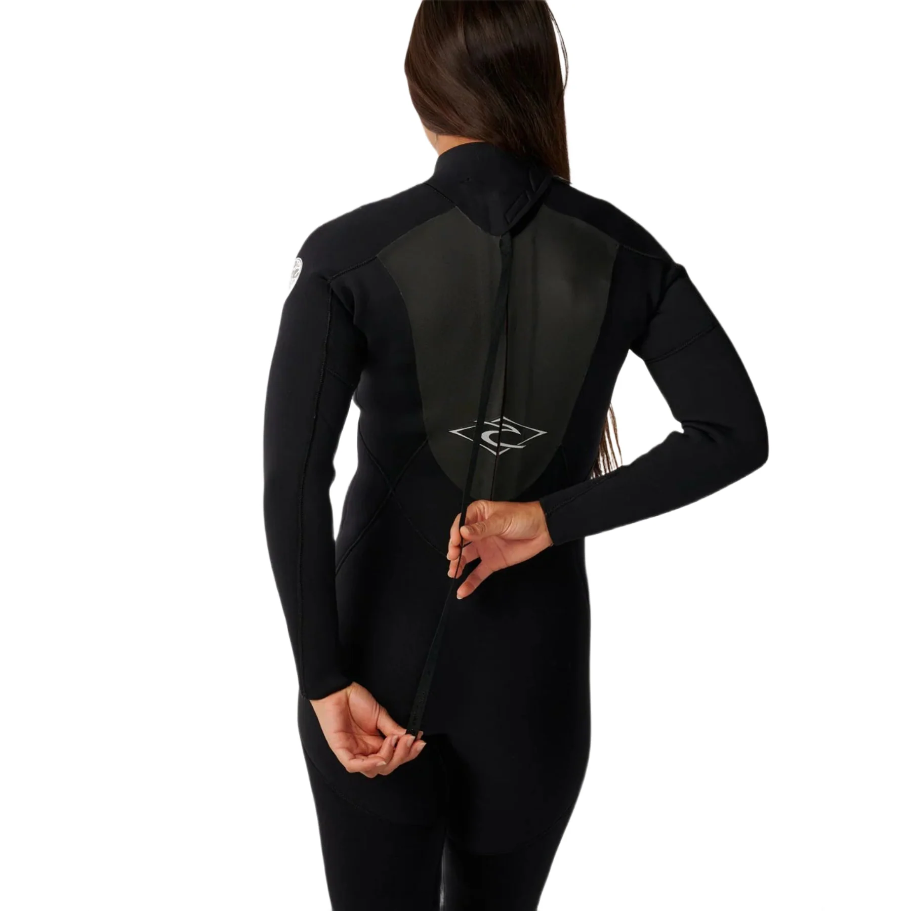 Women's Trad Back Zip 32 Flat Lock Wetsuit - Image 12