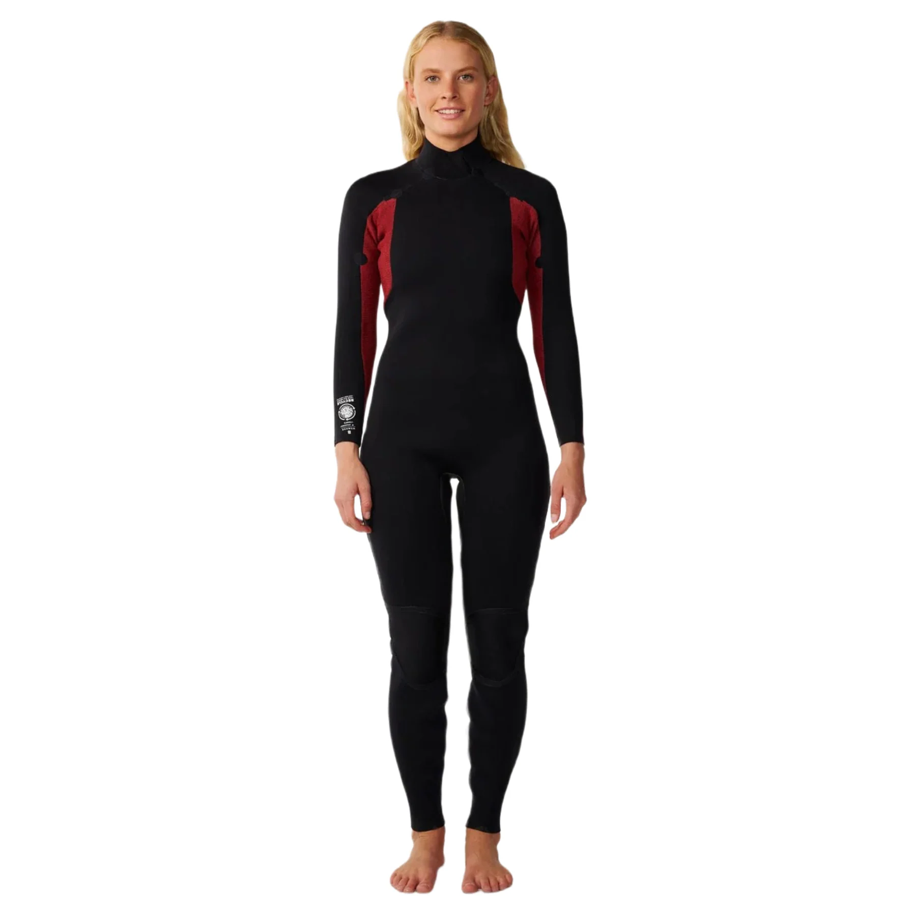 Women's Trad Back Zip 32 Flat Lock Wetsuit - Image 5