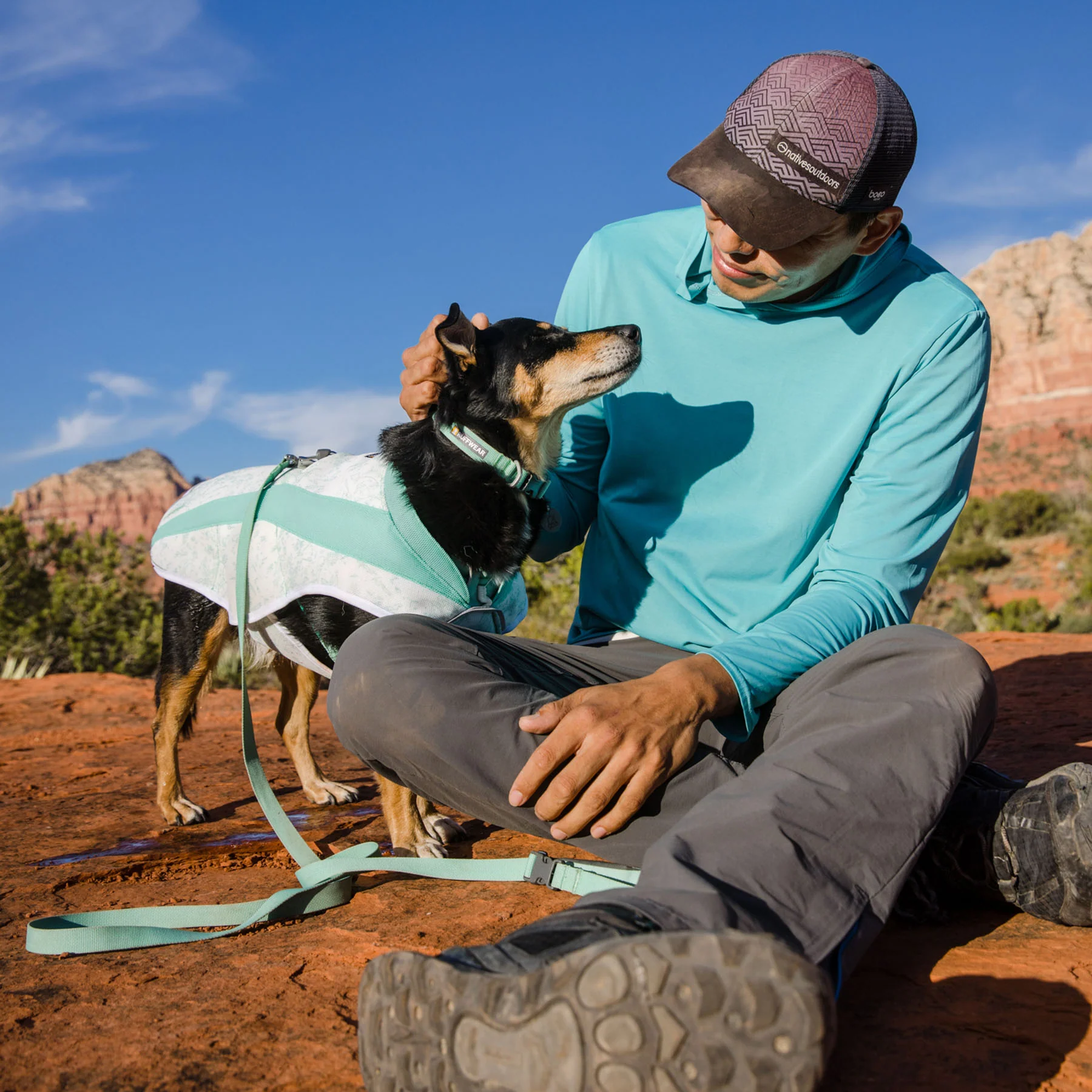 Swamp Cooler Dog Cooling Vest - Image 13