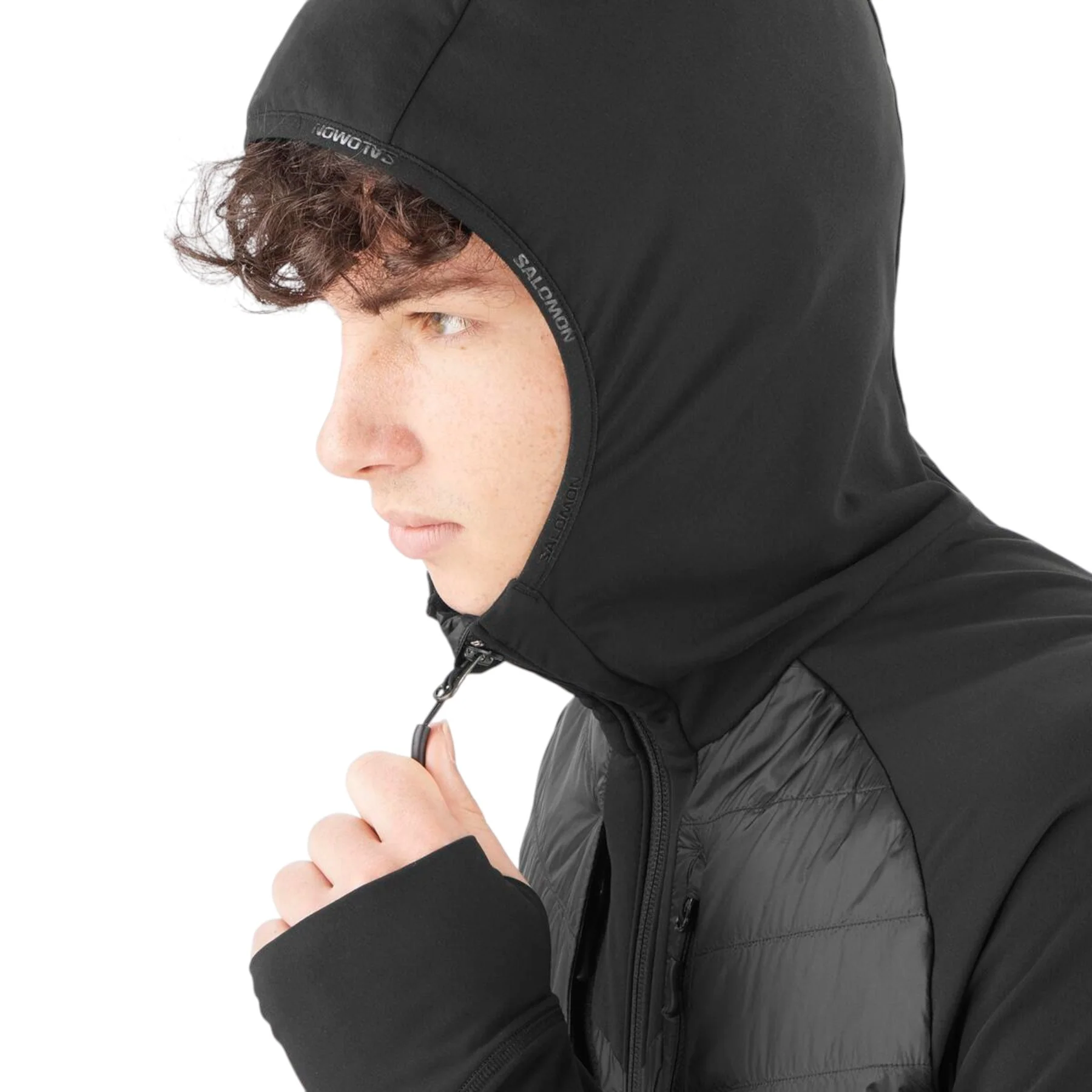 Men's Elixir Hybrid Hooded Insulated Jacket - Image 3