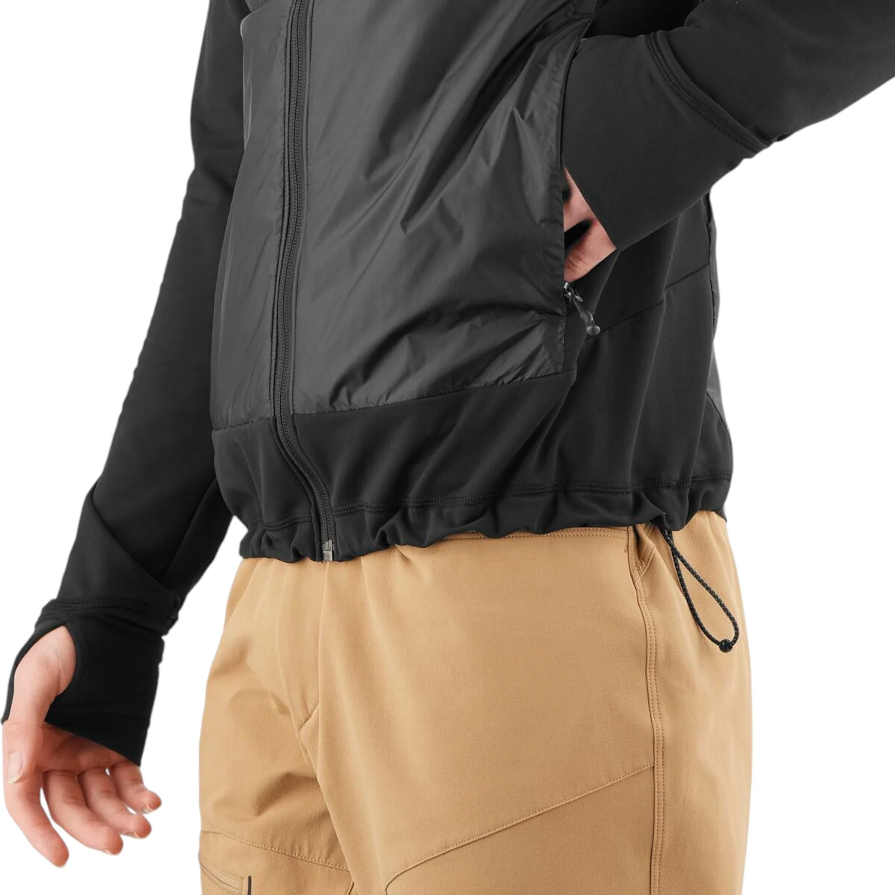 Men's Elixir Hybrid Hooded Insulated Jacket - Image 6