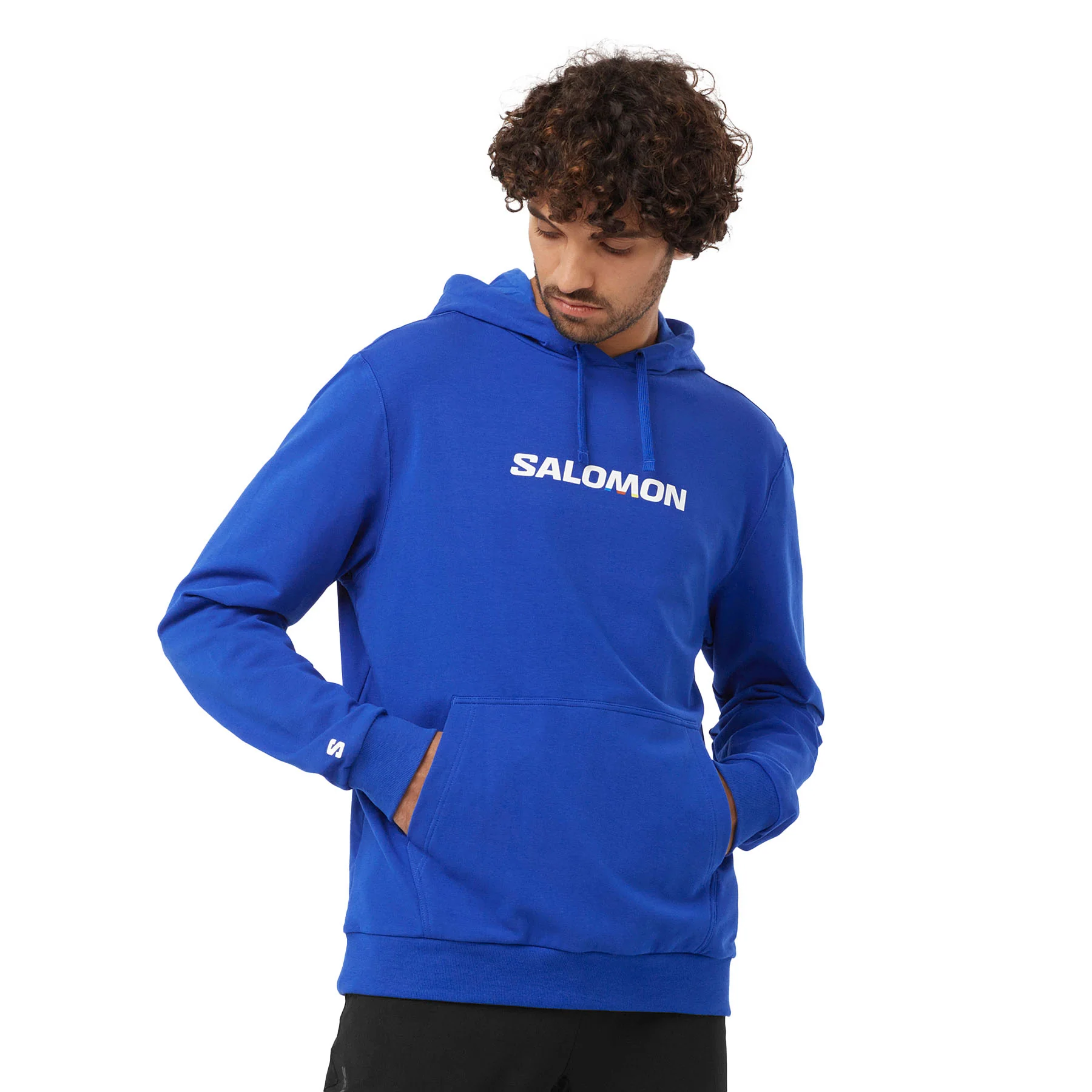 Men's Salomon Logo Performance Hoody - Image 4