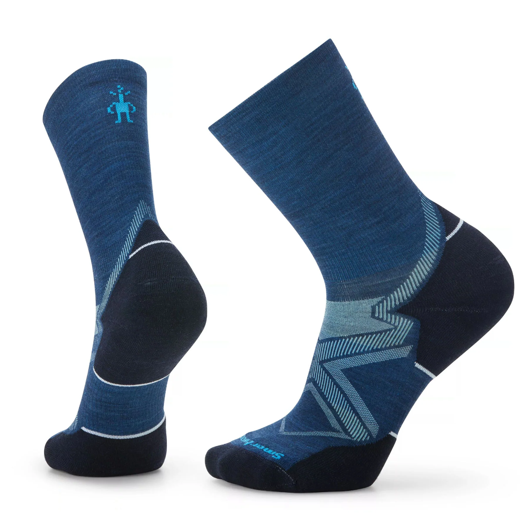 Men's Run Cold Weather Targeted Cushion Crew Socks - Image 2