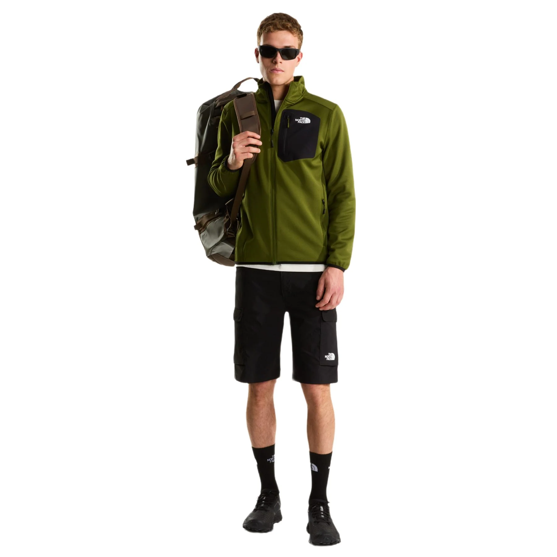 Men's Crest Full Zip Fleece Jacket - Image 3