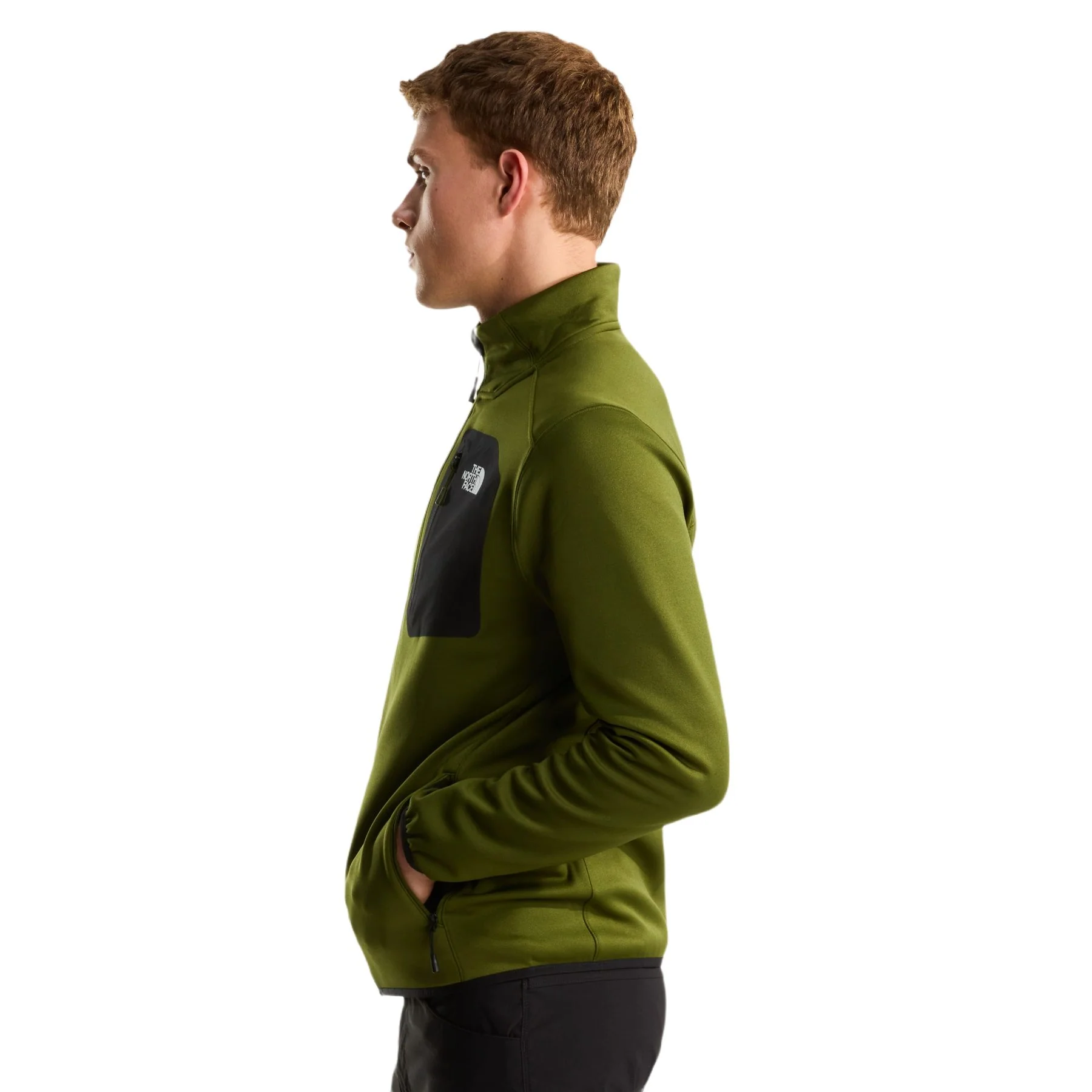 Men's Crest Full Zip Fleece Jacket - Image 4