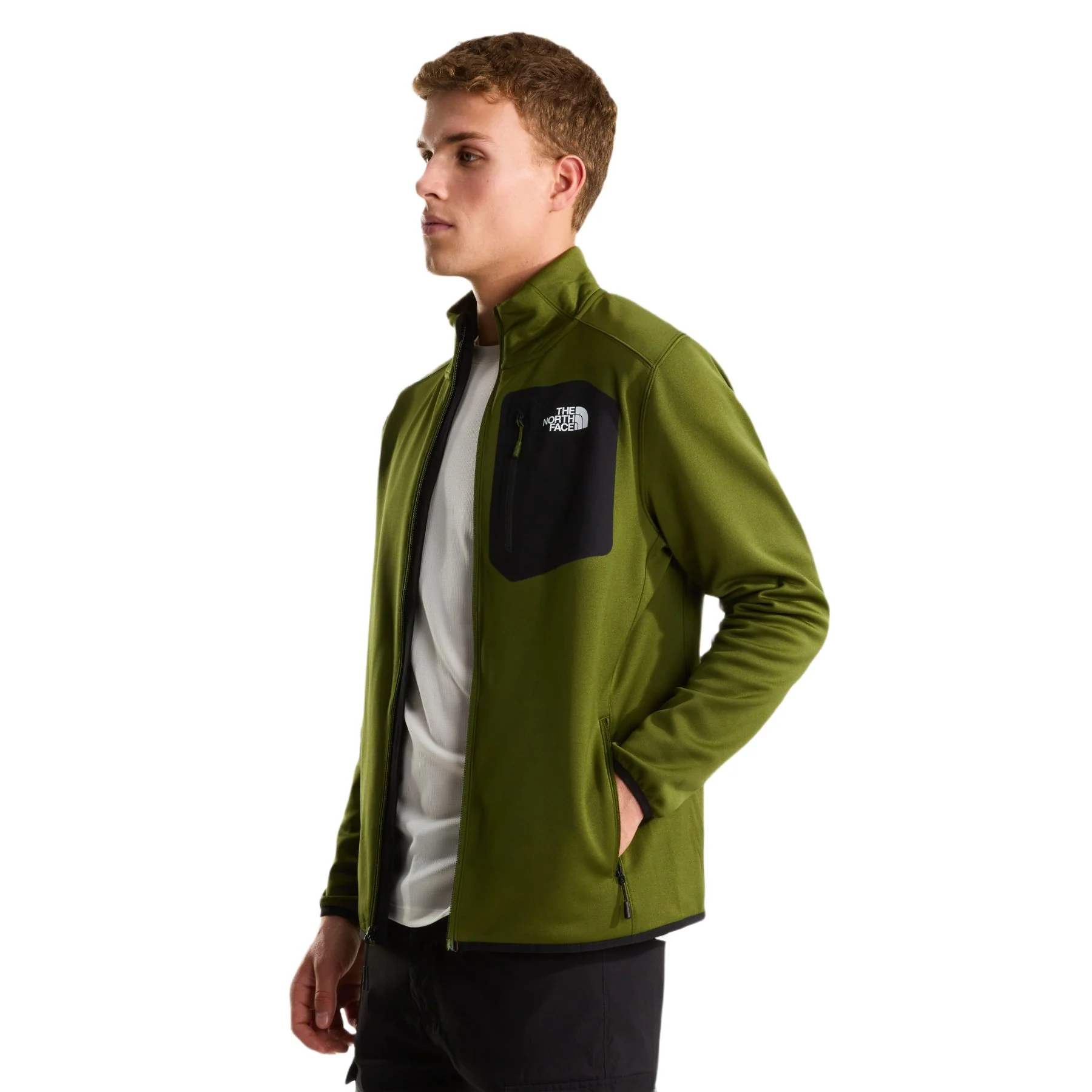 Men's Crest Full Zip Fleece Jacket - Image 6