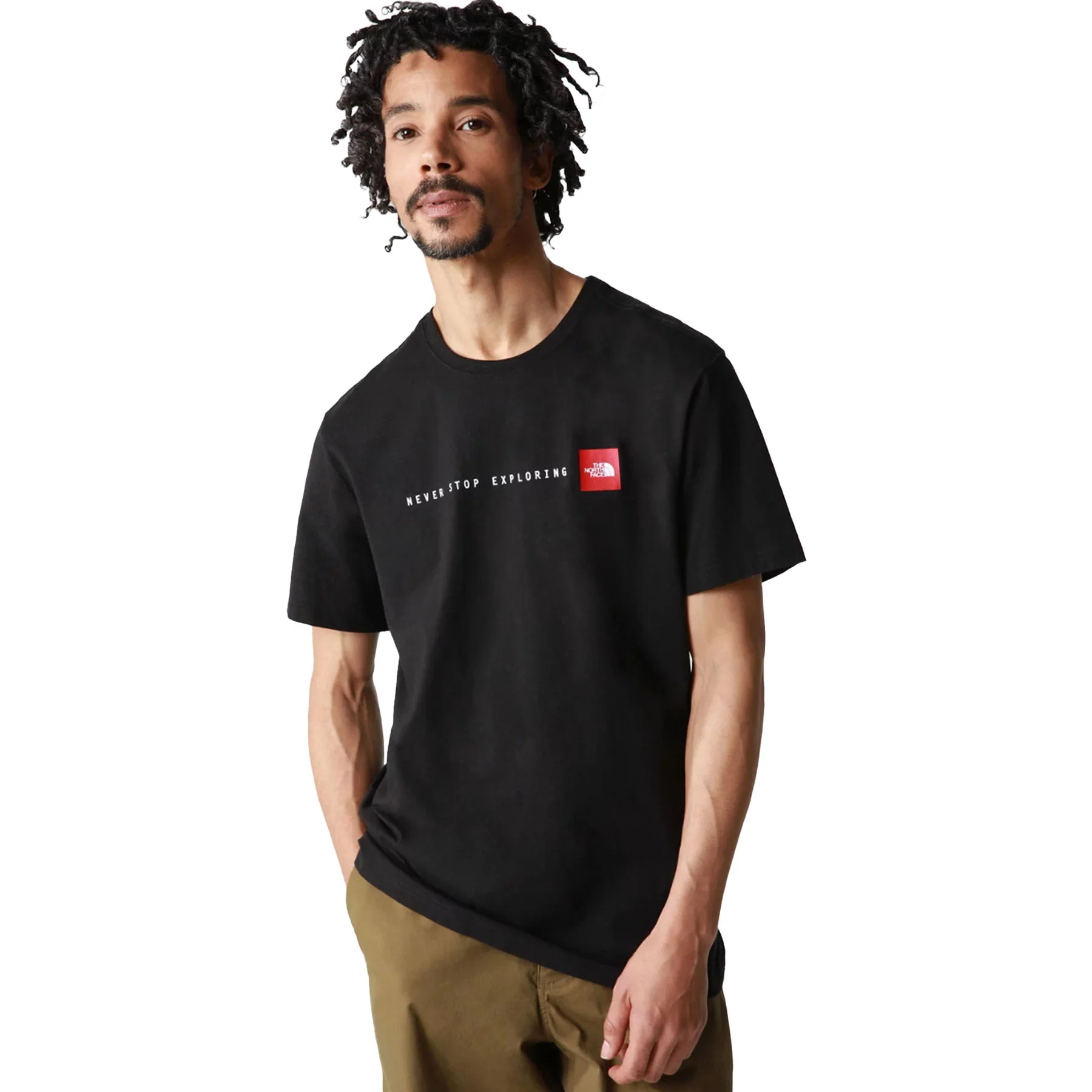 Men's Short Sleeve Never Stop Exploring T-Shirt - Image 6