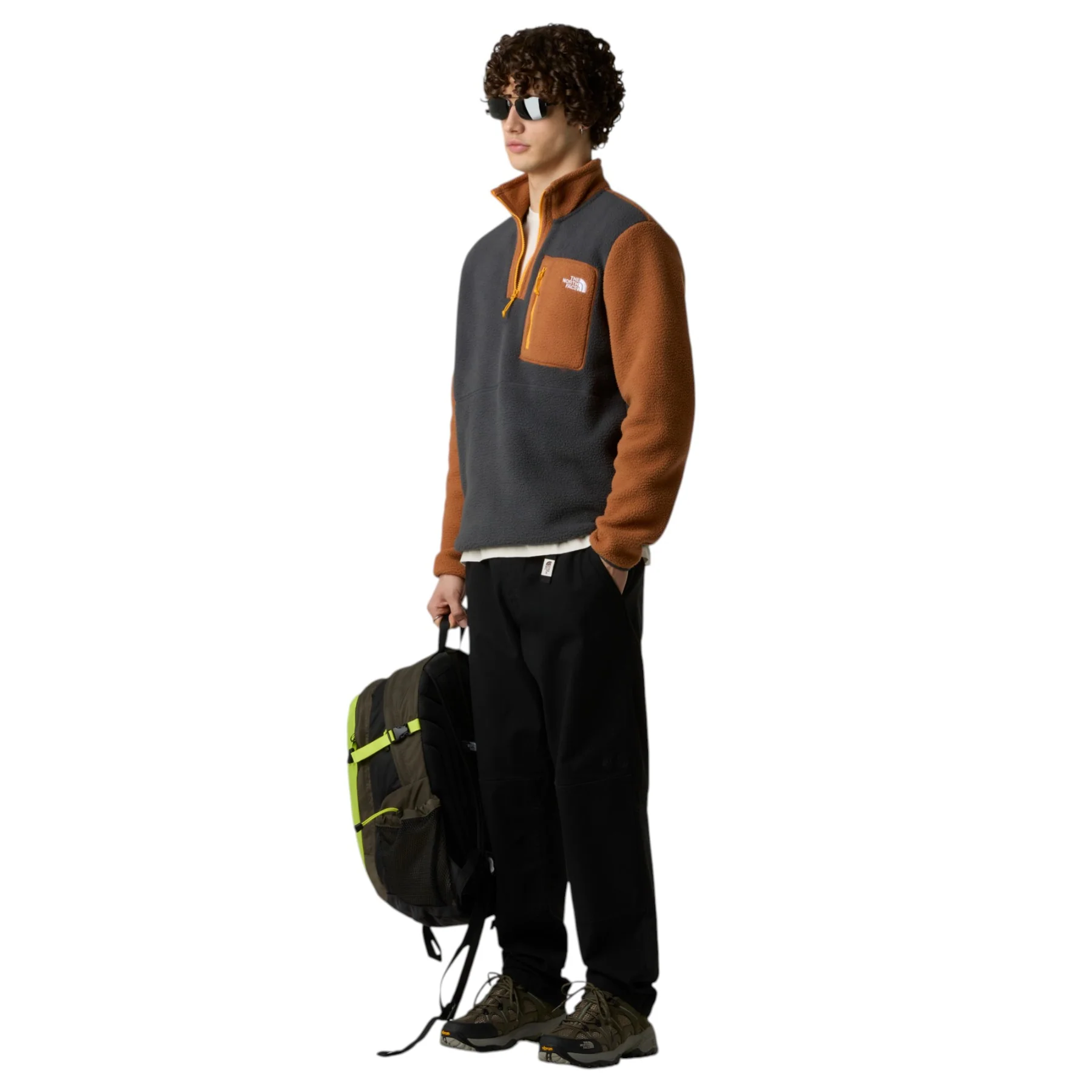 Men's Yumiori 1/4 Zip Fleece Jumper - Image 8