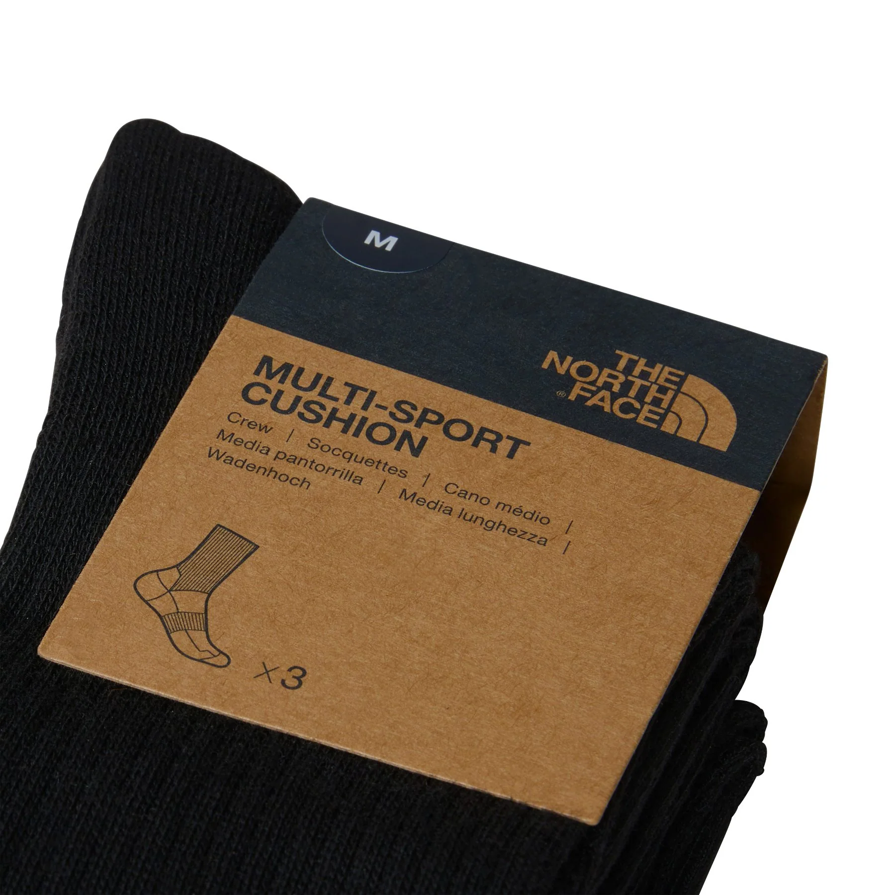 Multi Sport Cush Crew Socks - 3 Pack - Image 8