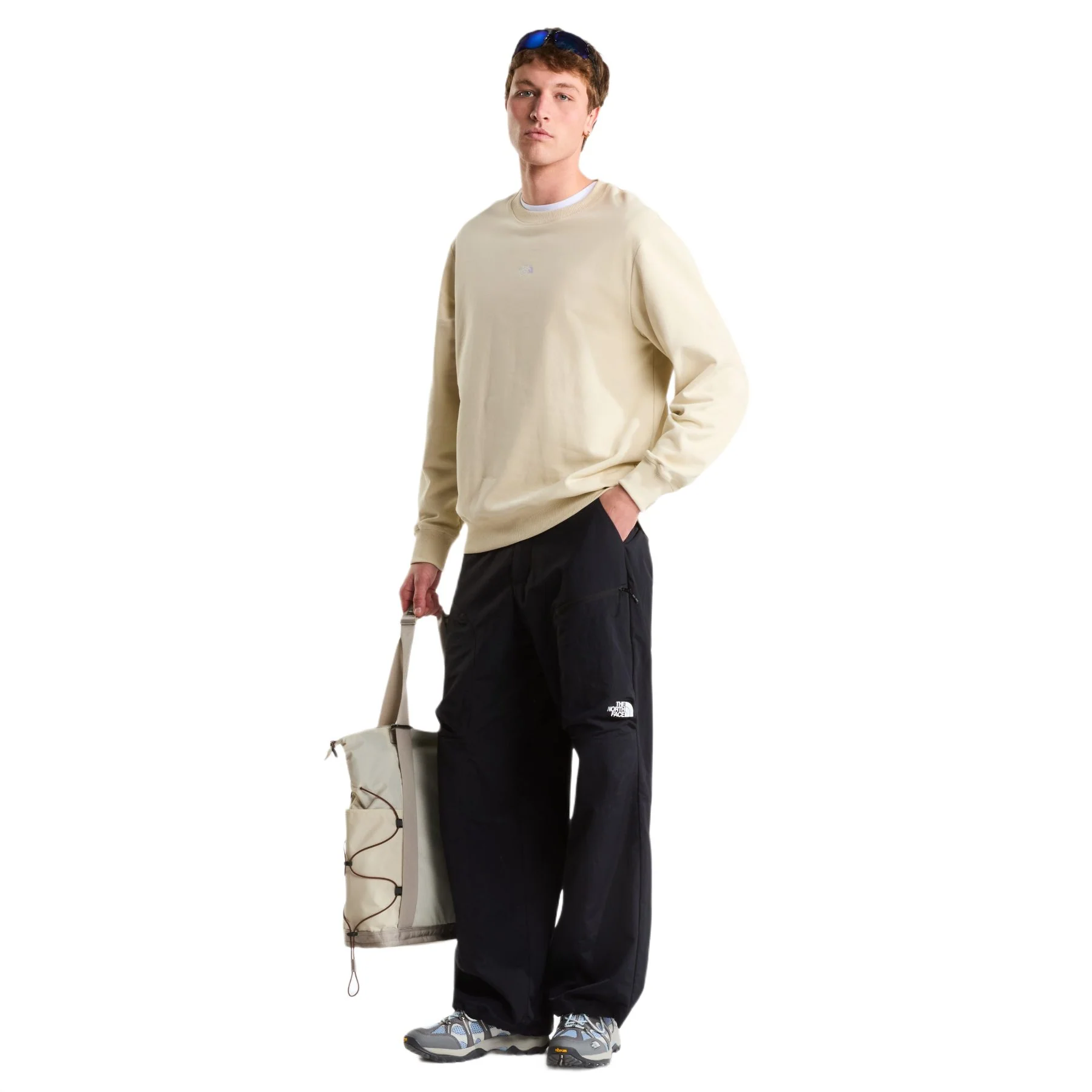 Unisex Essential Light Relaxed Crew Sweatshirt - Image 3