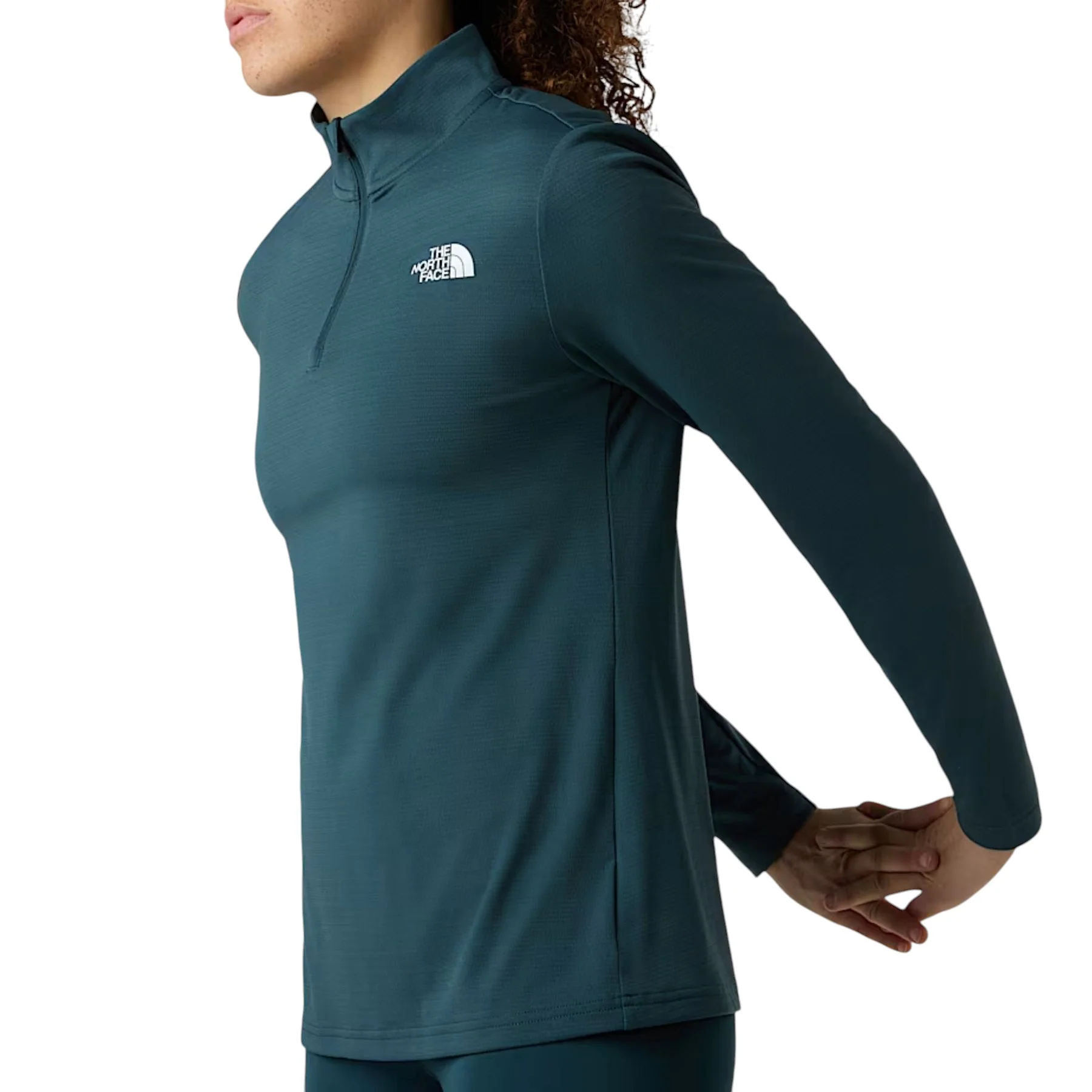 Women’s Flex Slim 1/4 Zip Long-Sleeve Top - Image 10